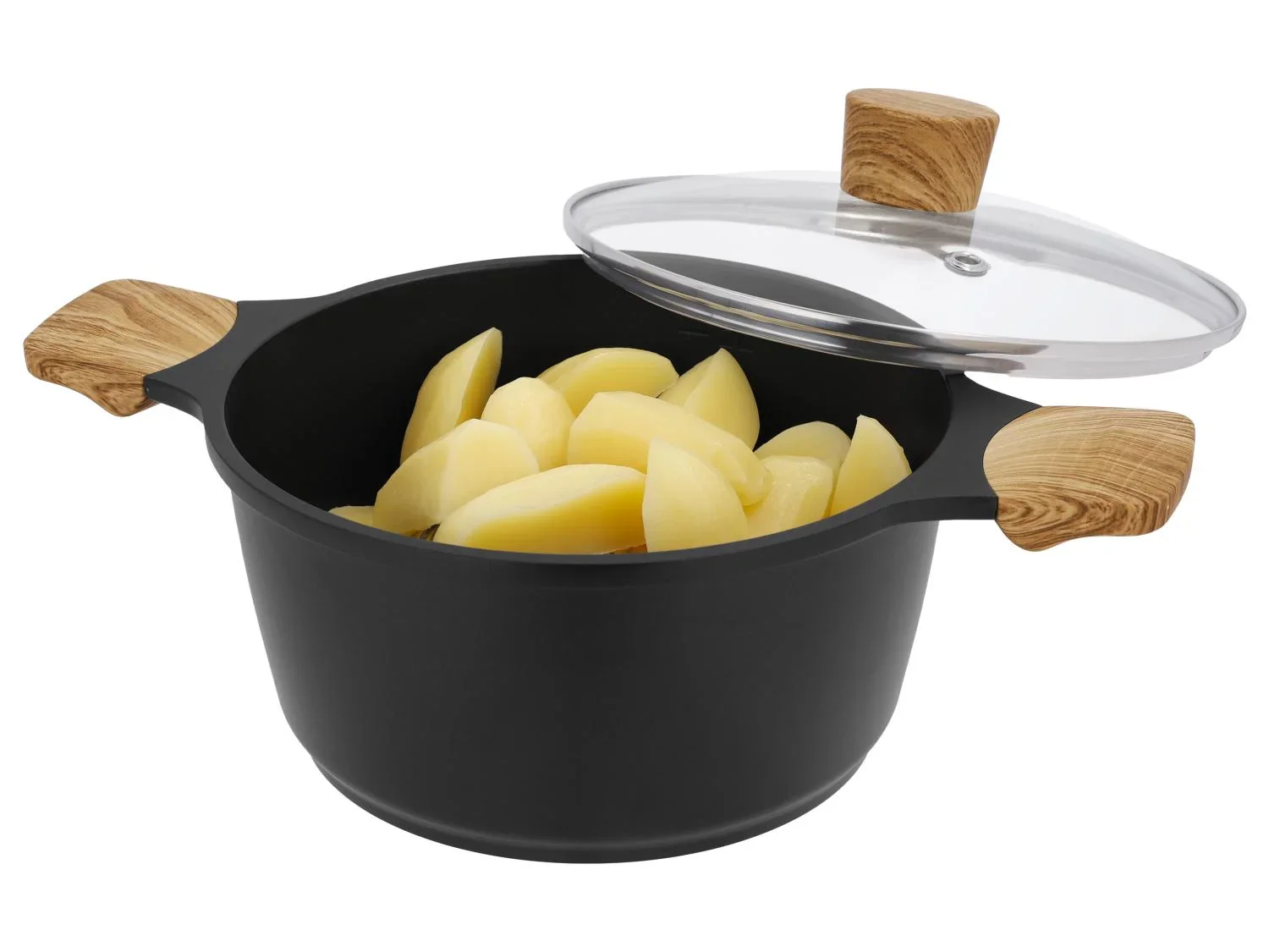 SILVERCREST Faitout en fonte daluminium  20 cm ou Casserole en fonte daluminium  16 cm