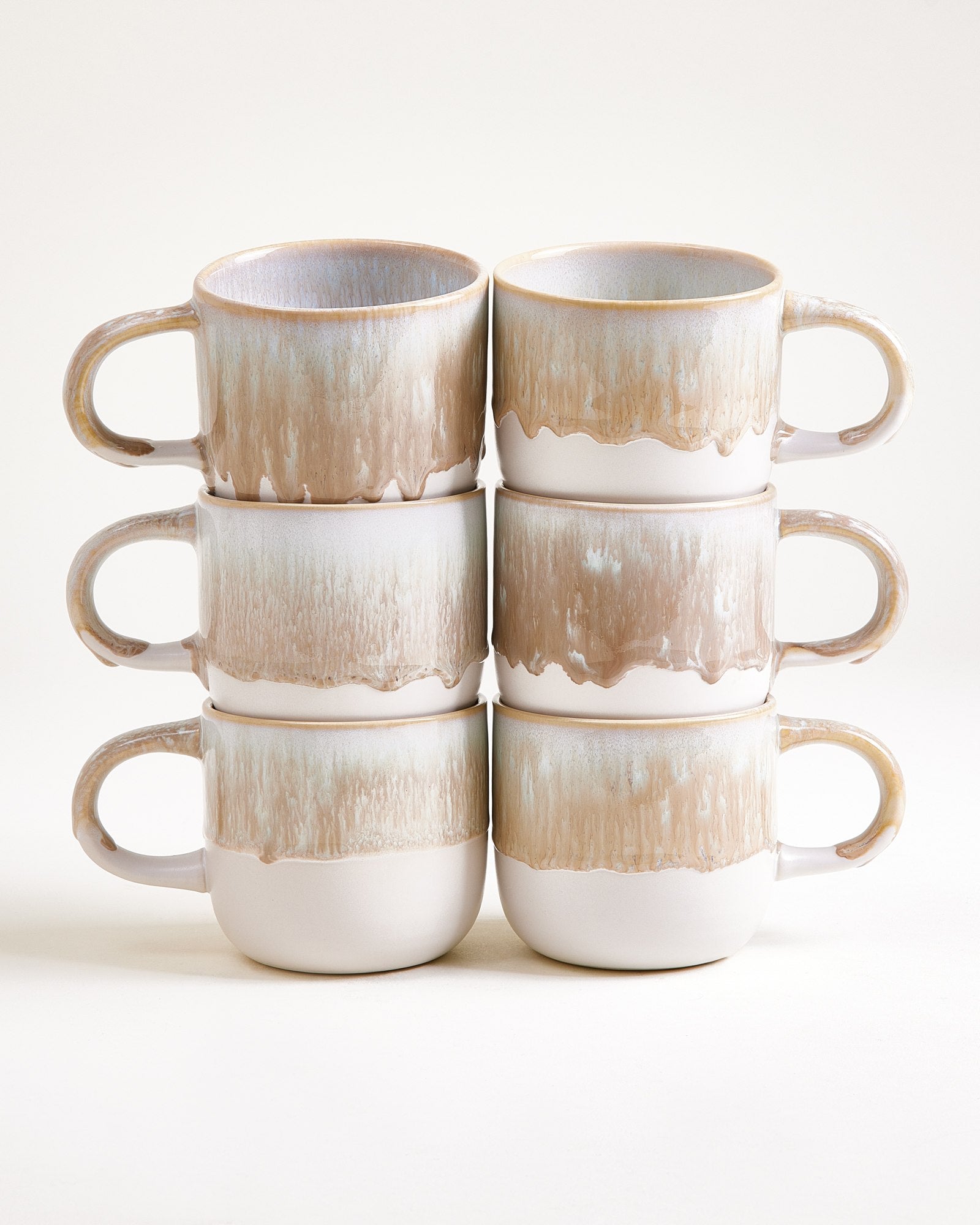 COIMBRA - LARGE MUG SAND SET OF 6