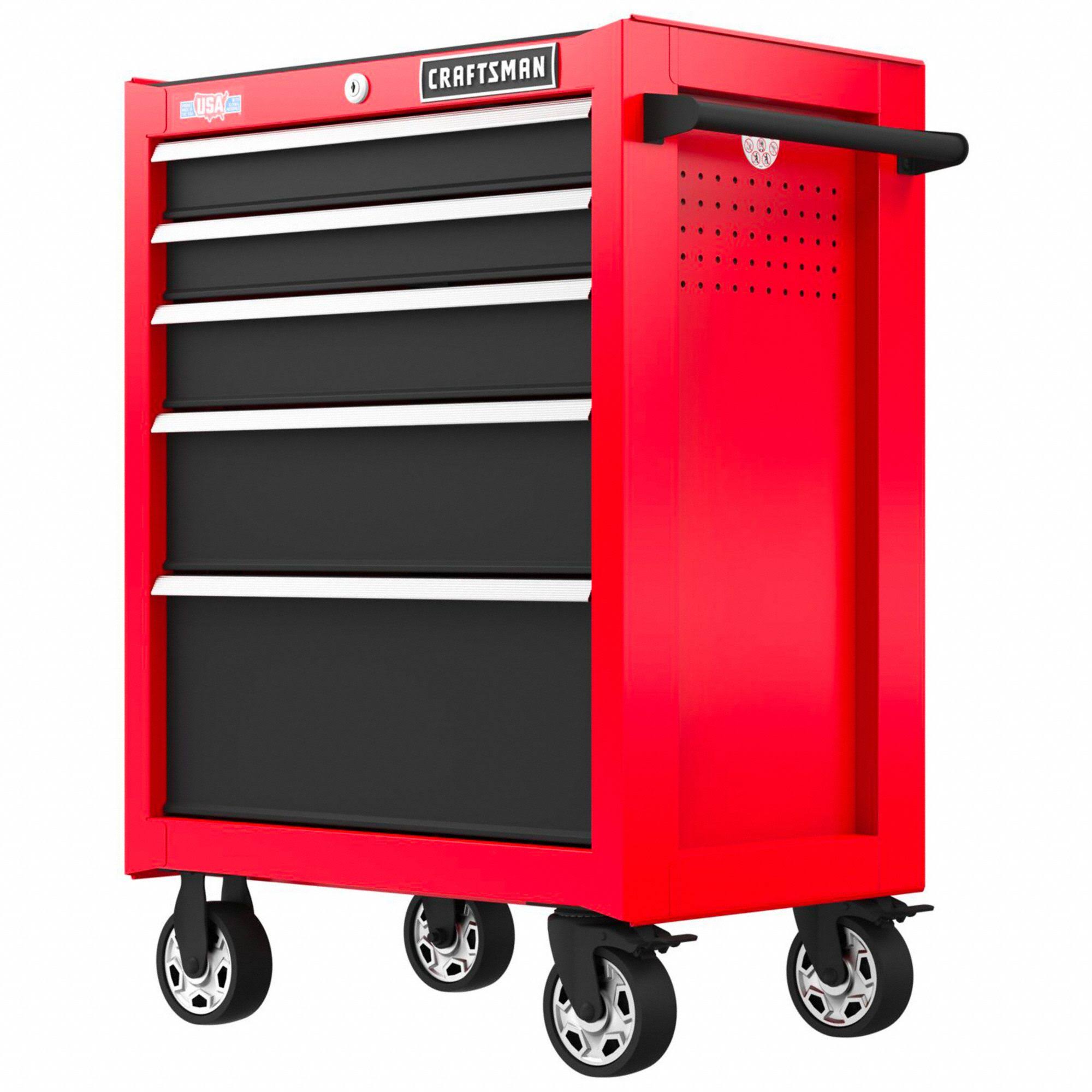 Craftsman - 2000 Series 5-Drawer Steel Rolling Tool Cabinet