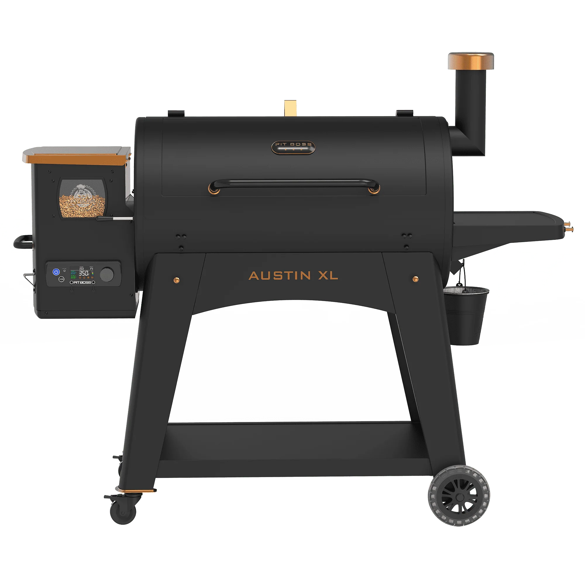 Austin XL 1000 Sq in Wood Fired Pellet Grill and Smoker �?Onyx Series