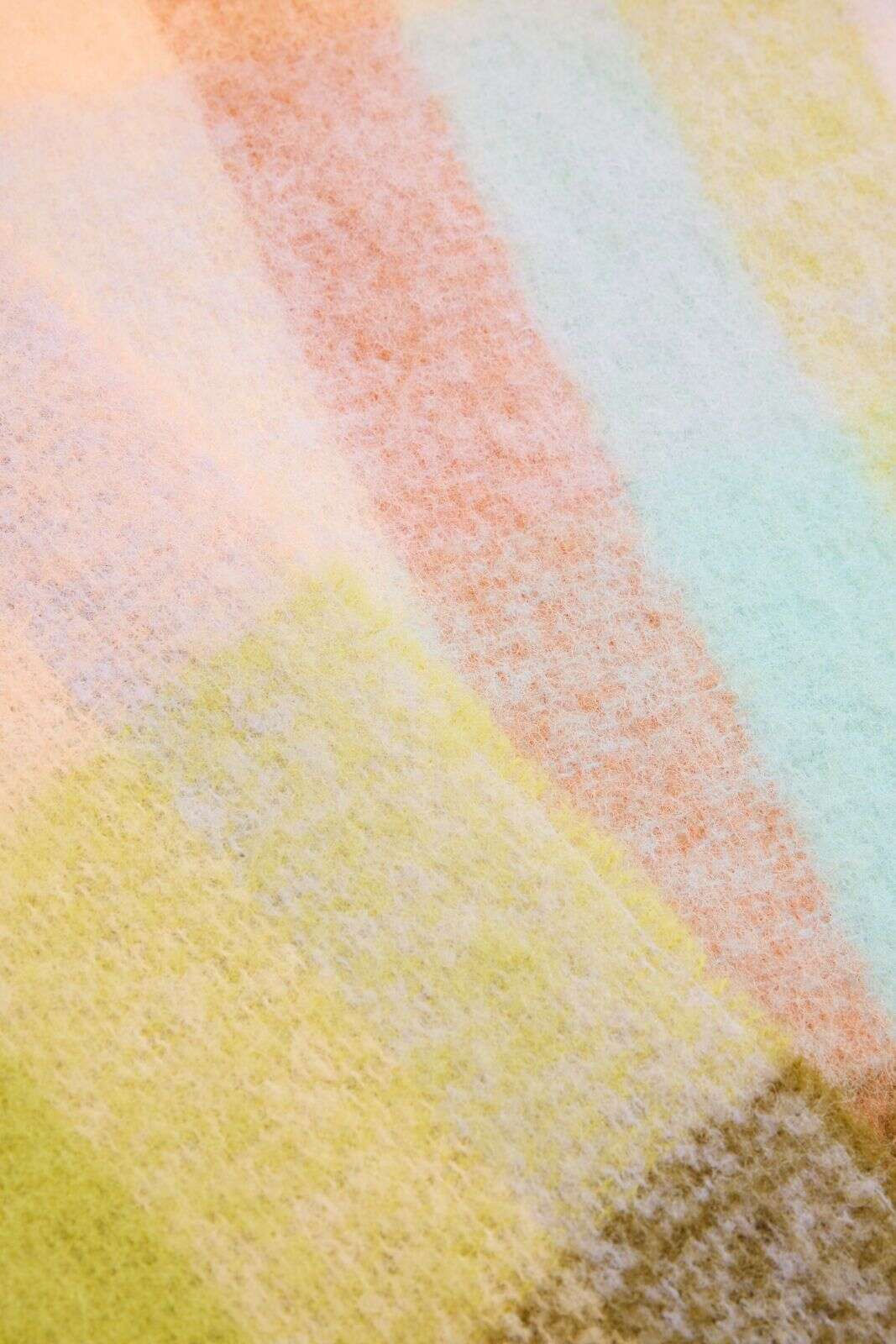 Multicolor geruite sjaal