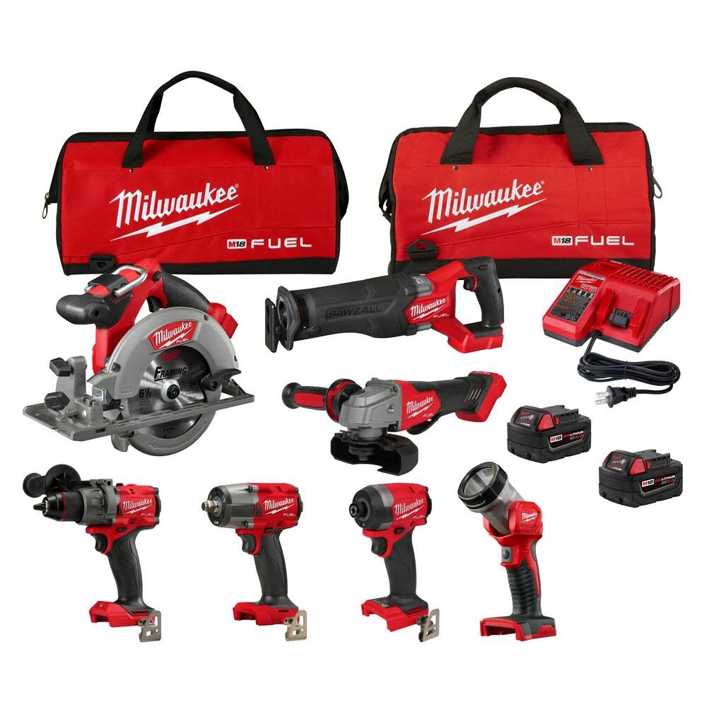 Kit combiné d'outils Milwaukee M18 FUEL 7