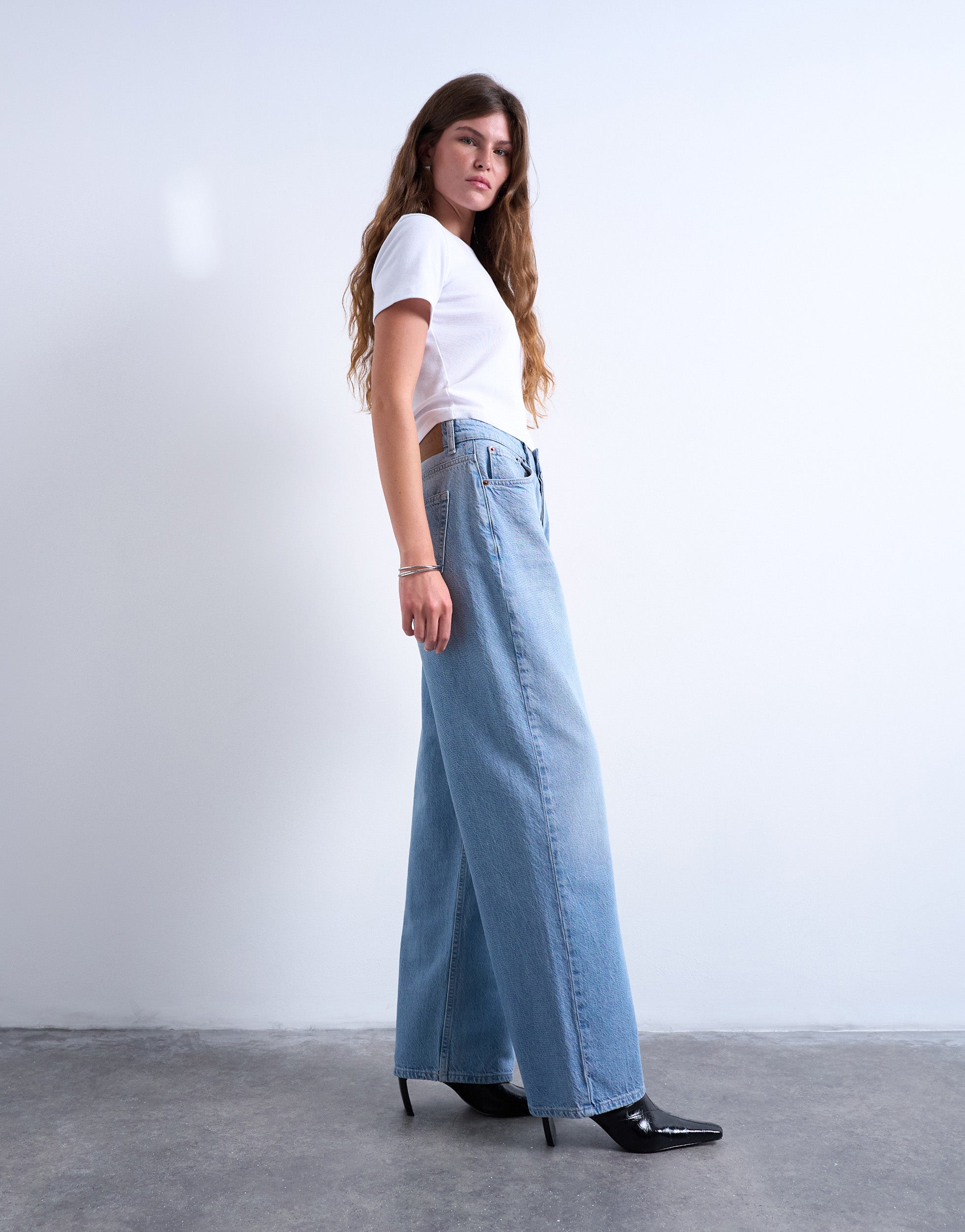 VERO MODA® TSCOLUMN Mid rise Straight Fit Jeans