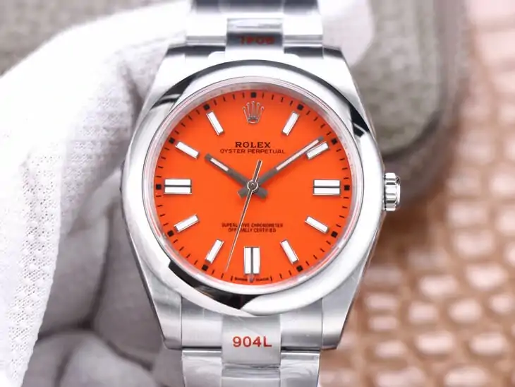 Rolex Oyster Perpetual M124300-0007 EW Factory Orange Dial