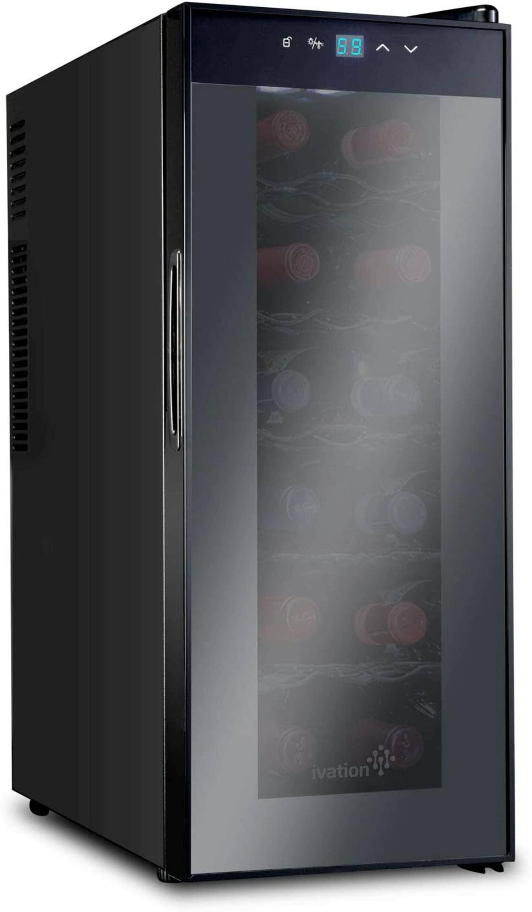 Ivation 12 Bottle Thermoelectric Wine Cooler