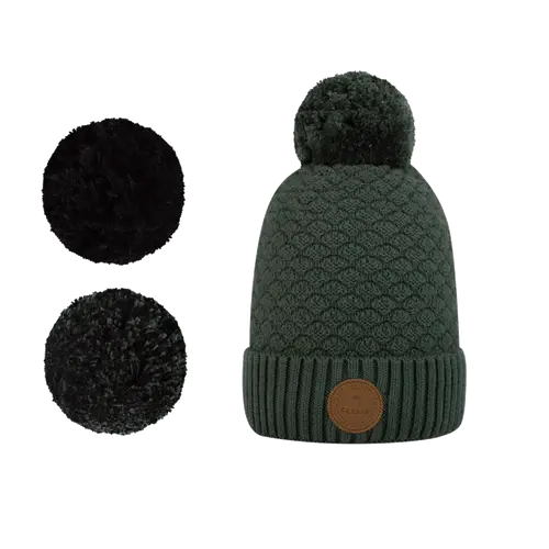 Bonnet Jungle Bird Vert