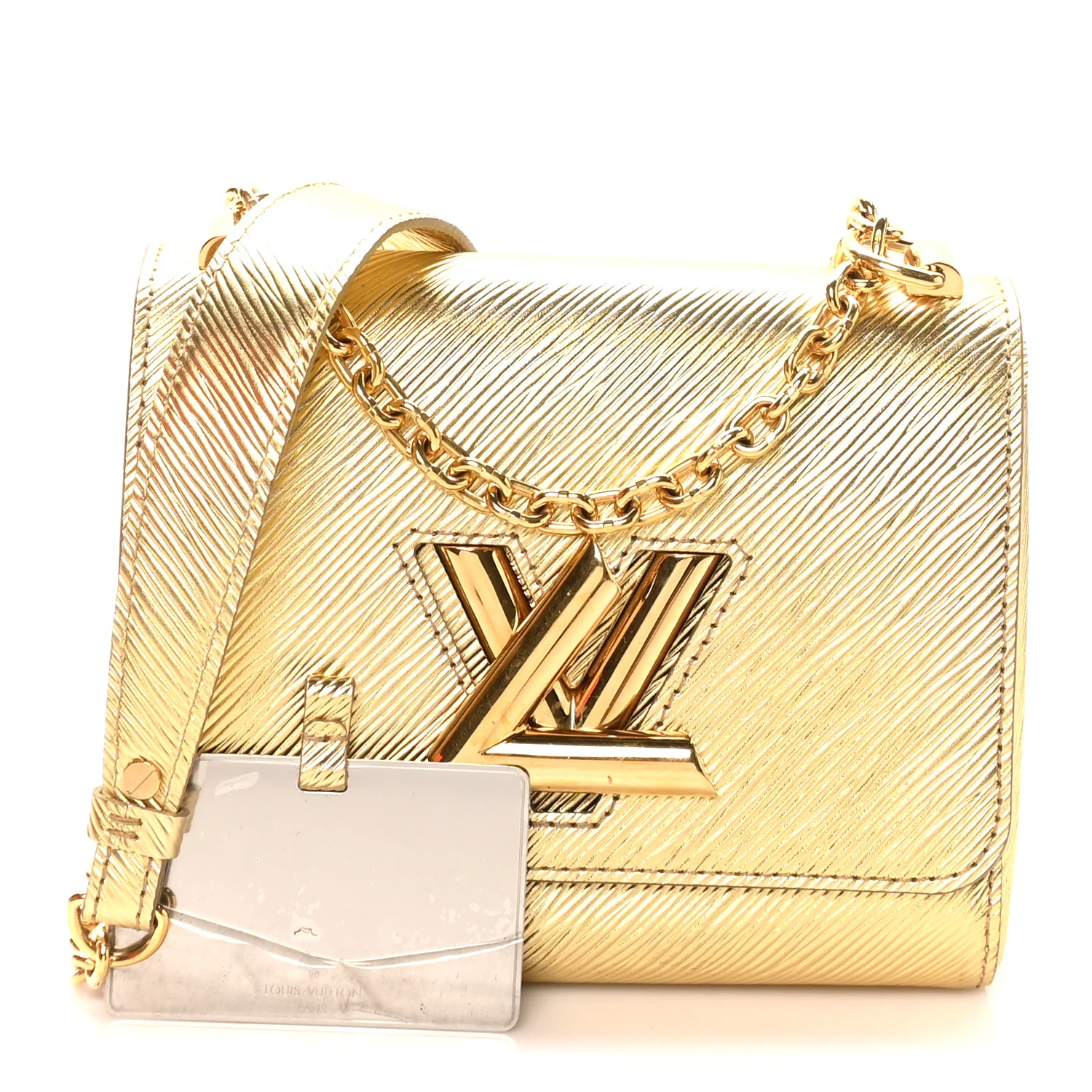 Epi Twist Shoulder Bag PM Gold
