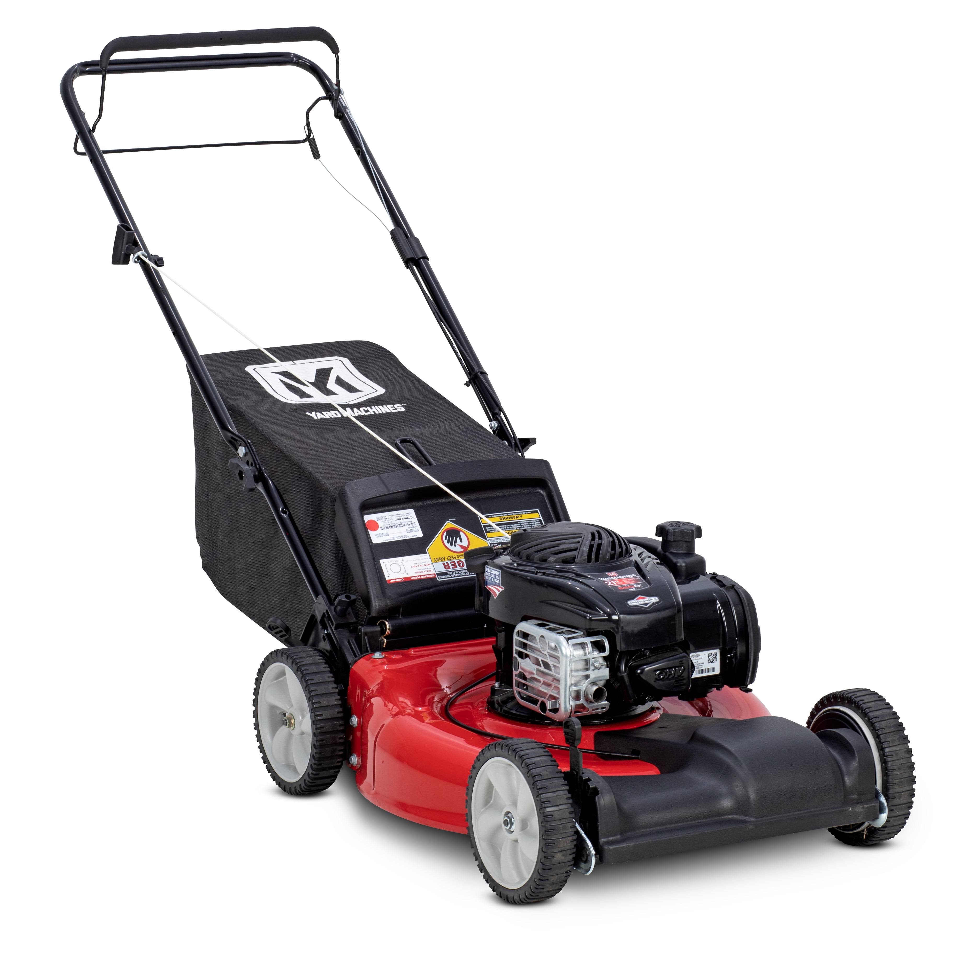 Yard Machines 21-in FWD Walk Behind Lawn Mower with 140cc Briggs & Stratton Gas Powered Engine