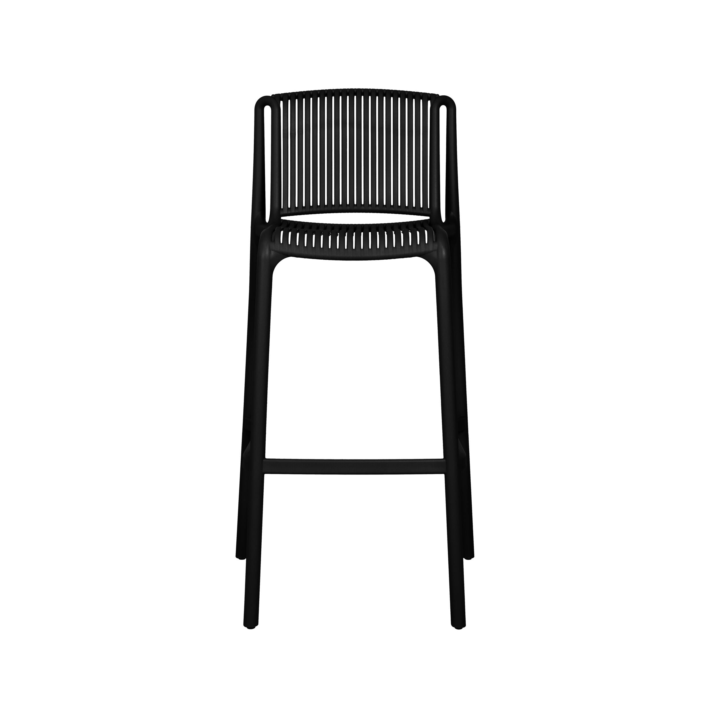 Lucco Bar Stool Black