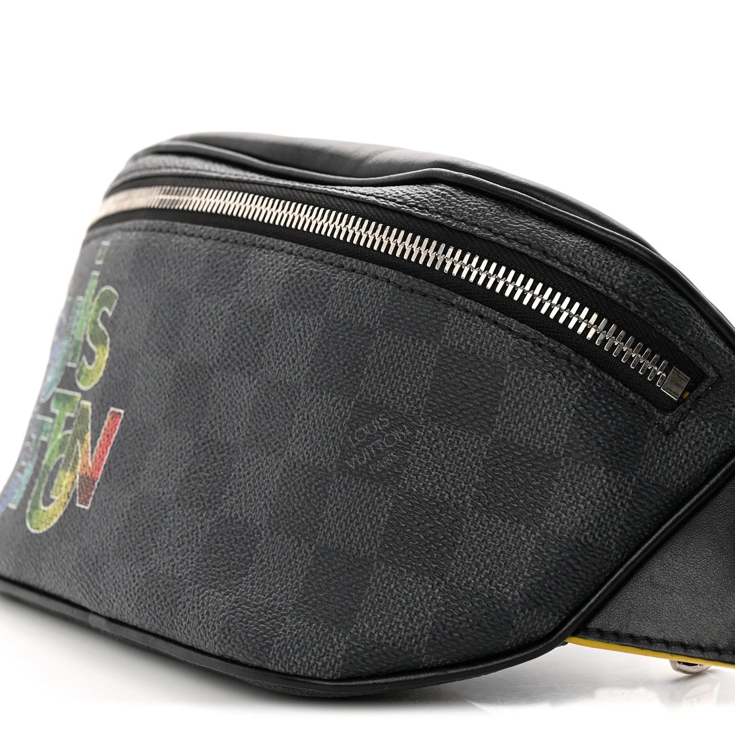 Damier Graphite Bumbag Yellow