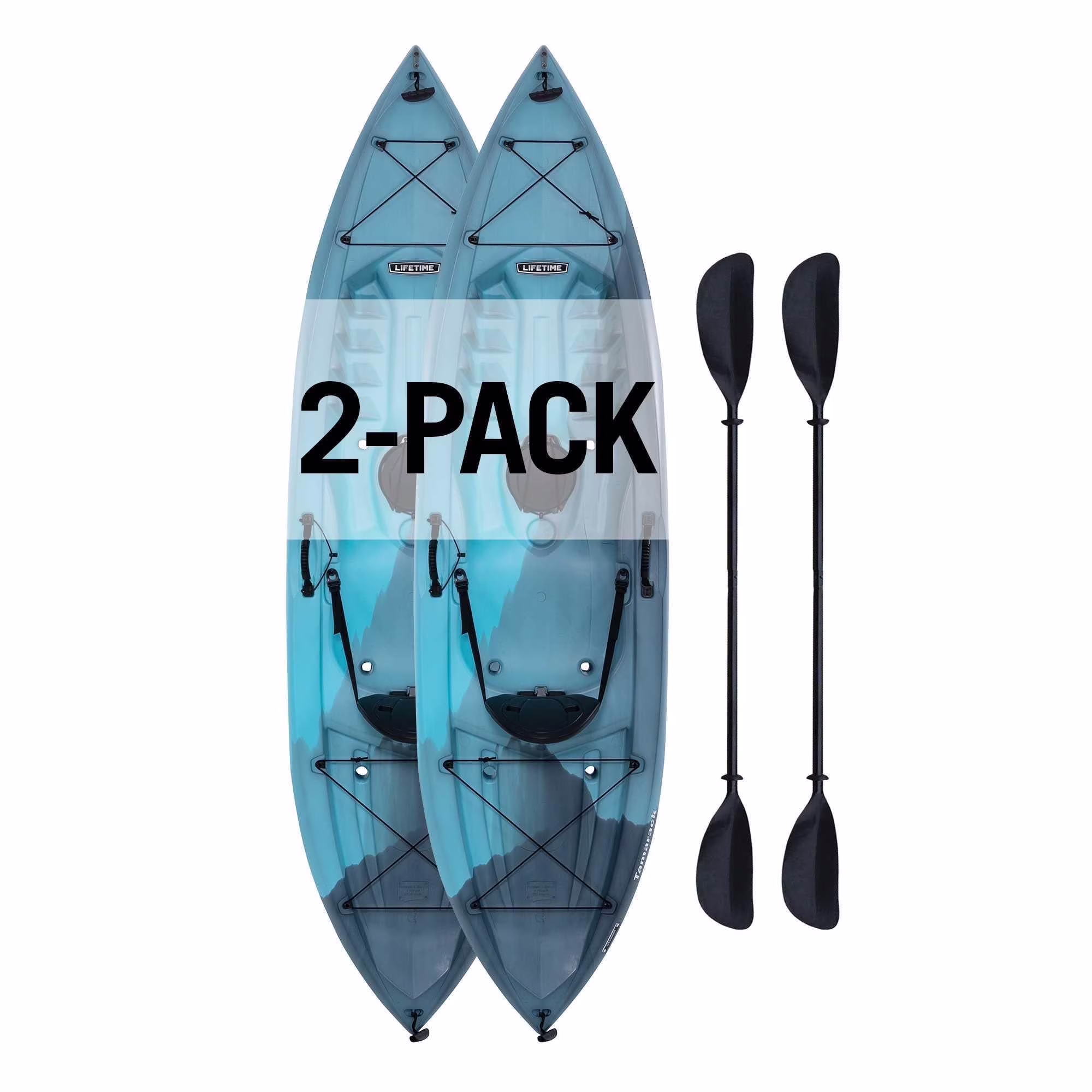 Tamarack Angler Fishing Kayak- Arctic Fusion 2-Pack
