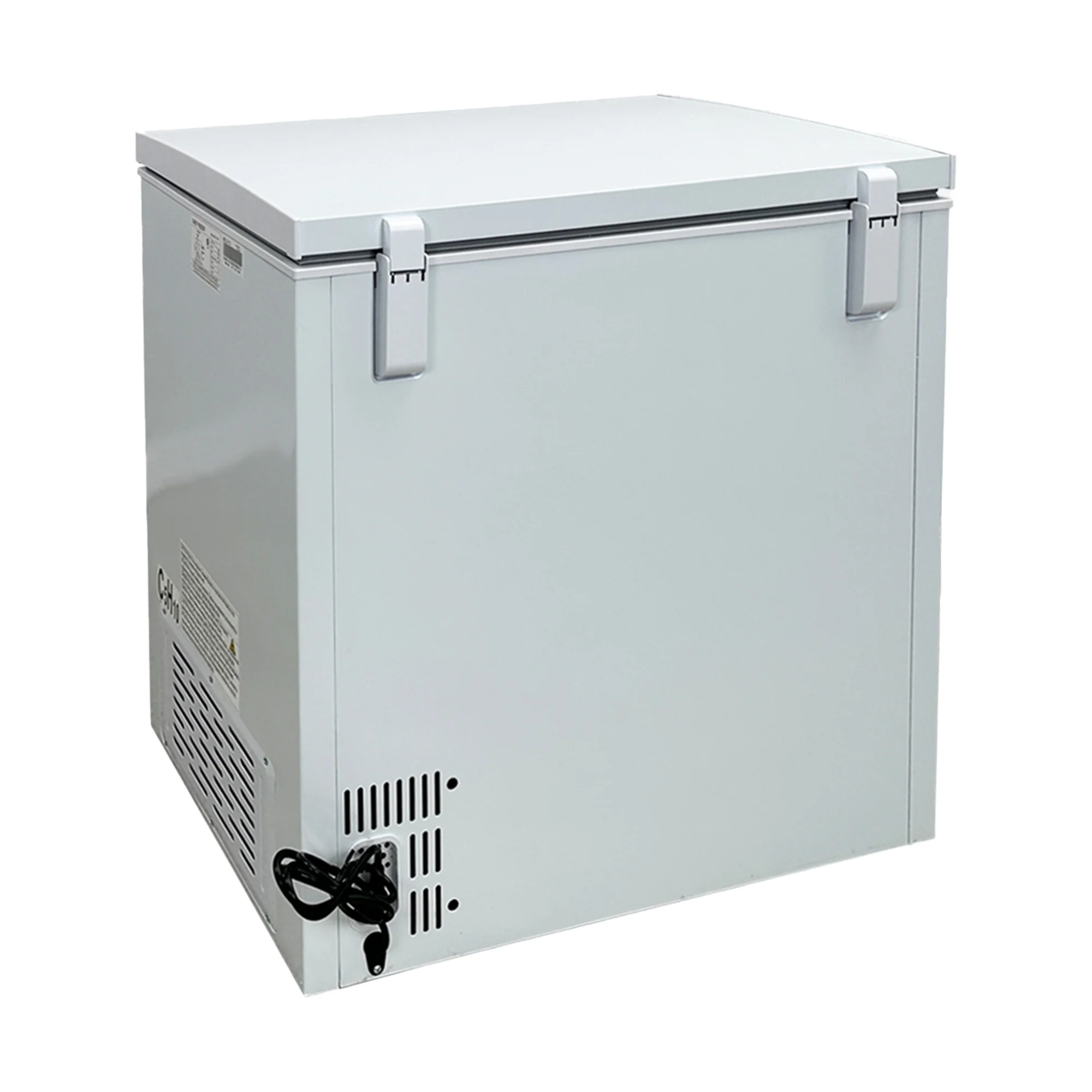 33 in. Chest Freezer 7.2 Cu. Ft. Deep Freezer with Top Open Door, White - Image 4