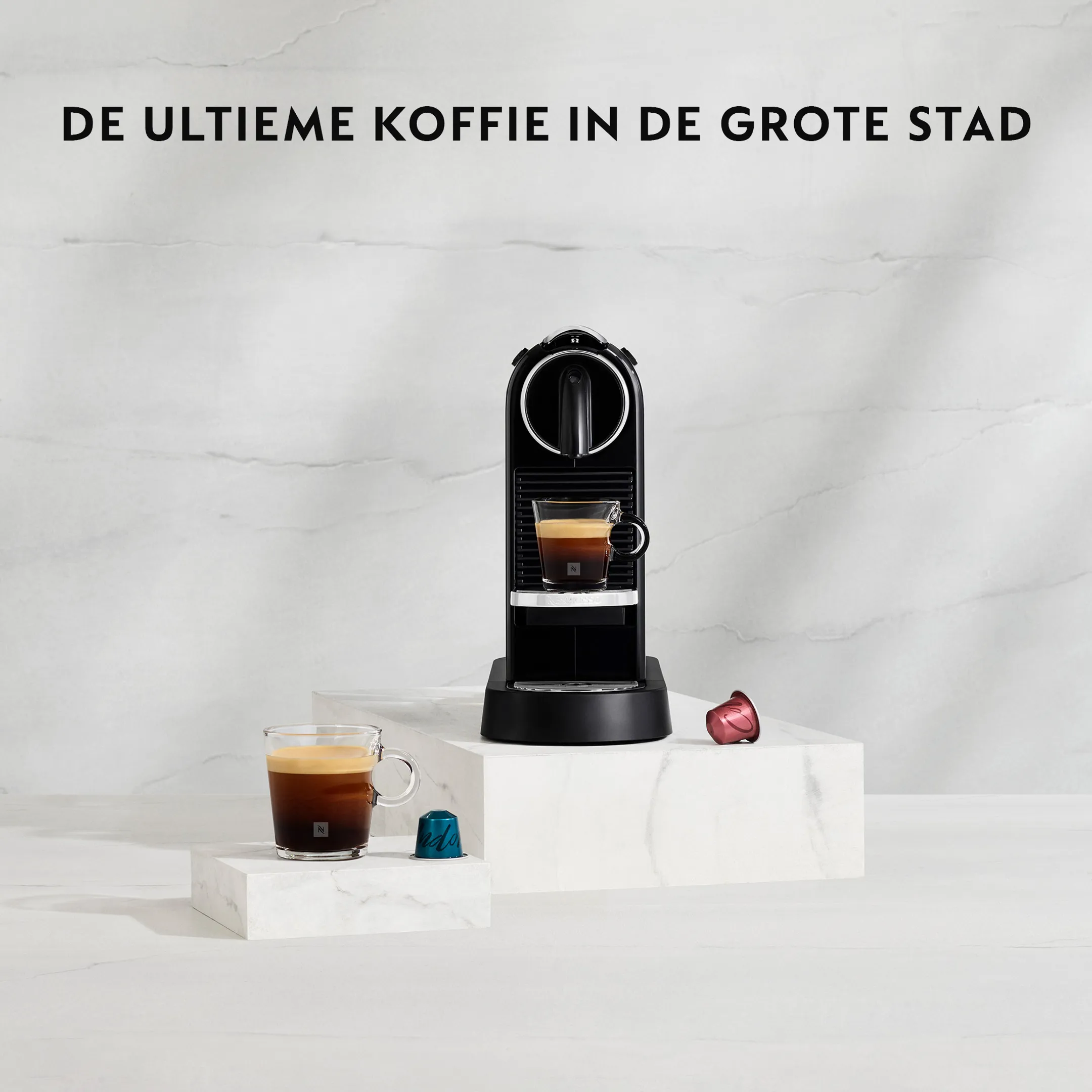 De'Longhi Nespresso Koffiemachine Citiz Black