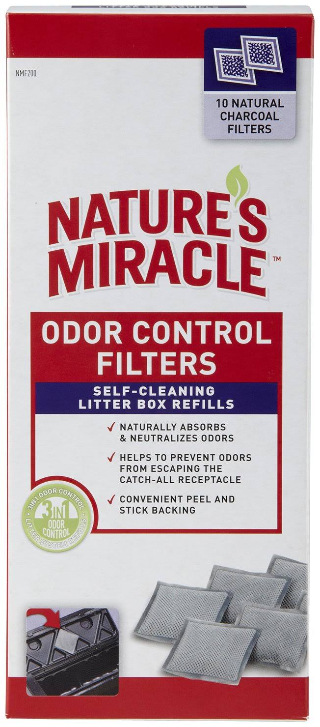Nature's Miracle Self Cleaning Litter Box Filter - 10 count