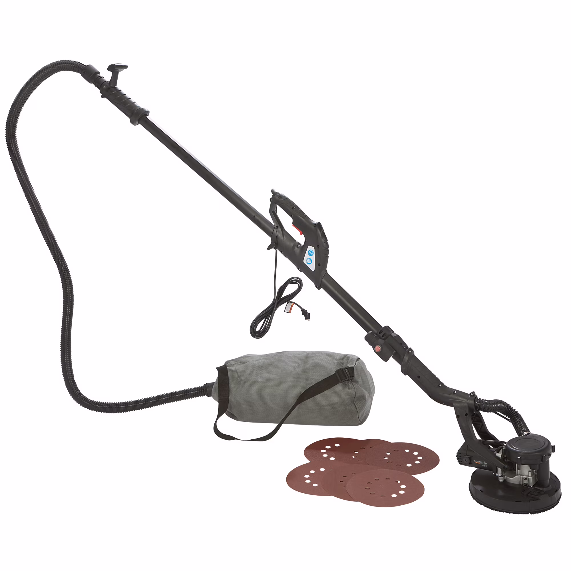 Ironton 9in. Drywall Sander, 6.5 Amps, 750�C1600 OPM, 8-1/2in. Pad
