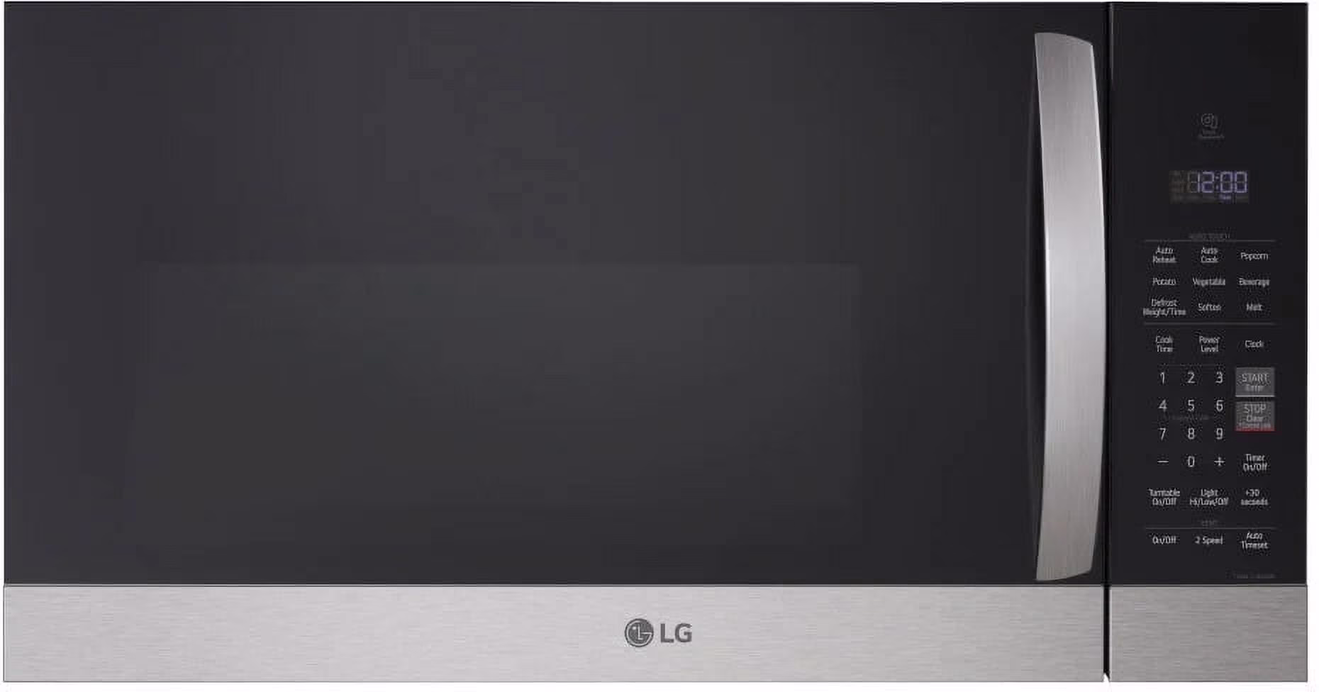 LG MVEM1721F 1.7 Cu. Ft. Stainless Over - the - Range Microwave