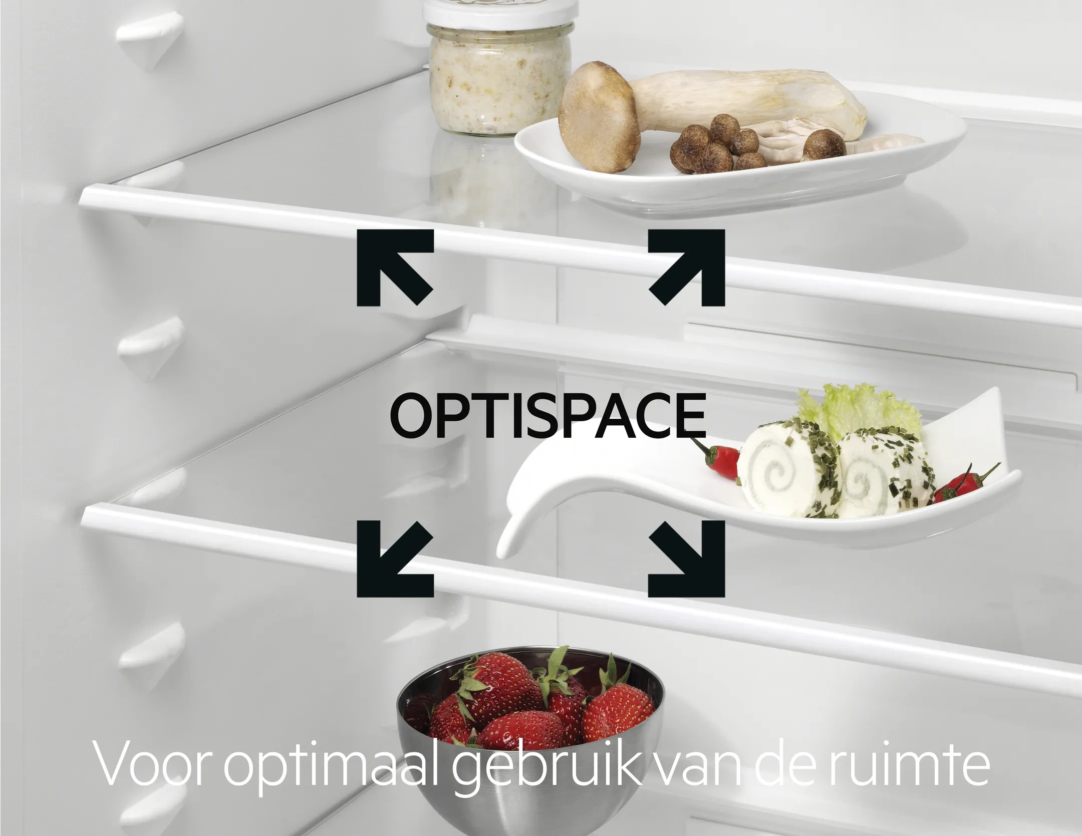 AEG Inbouw koelkast TSK5O121DF OptiSpace