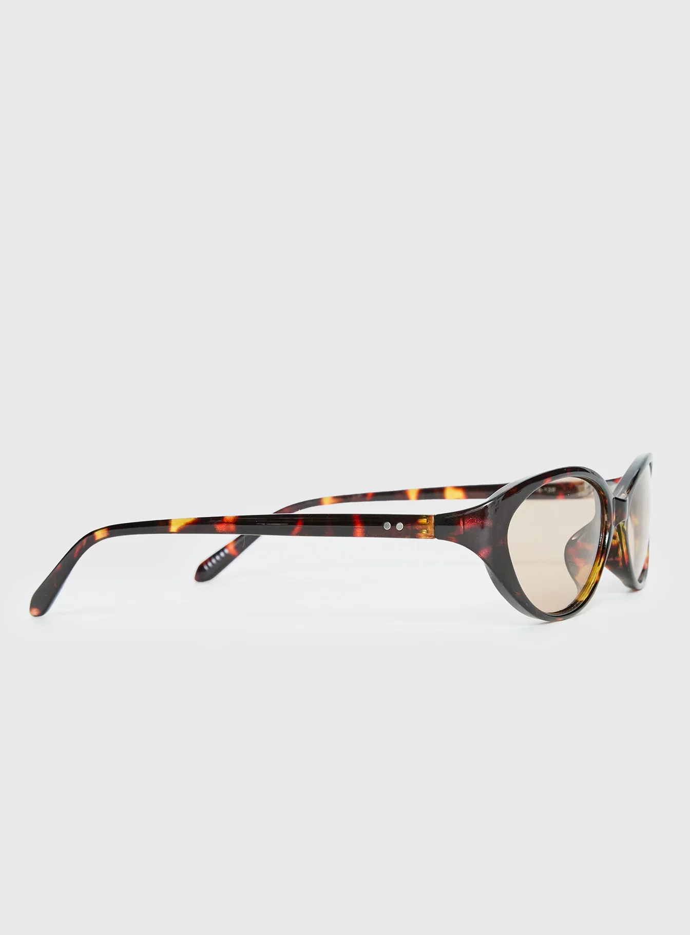 Daydream Baby Oval Sunglasses Brown Tort