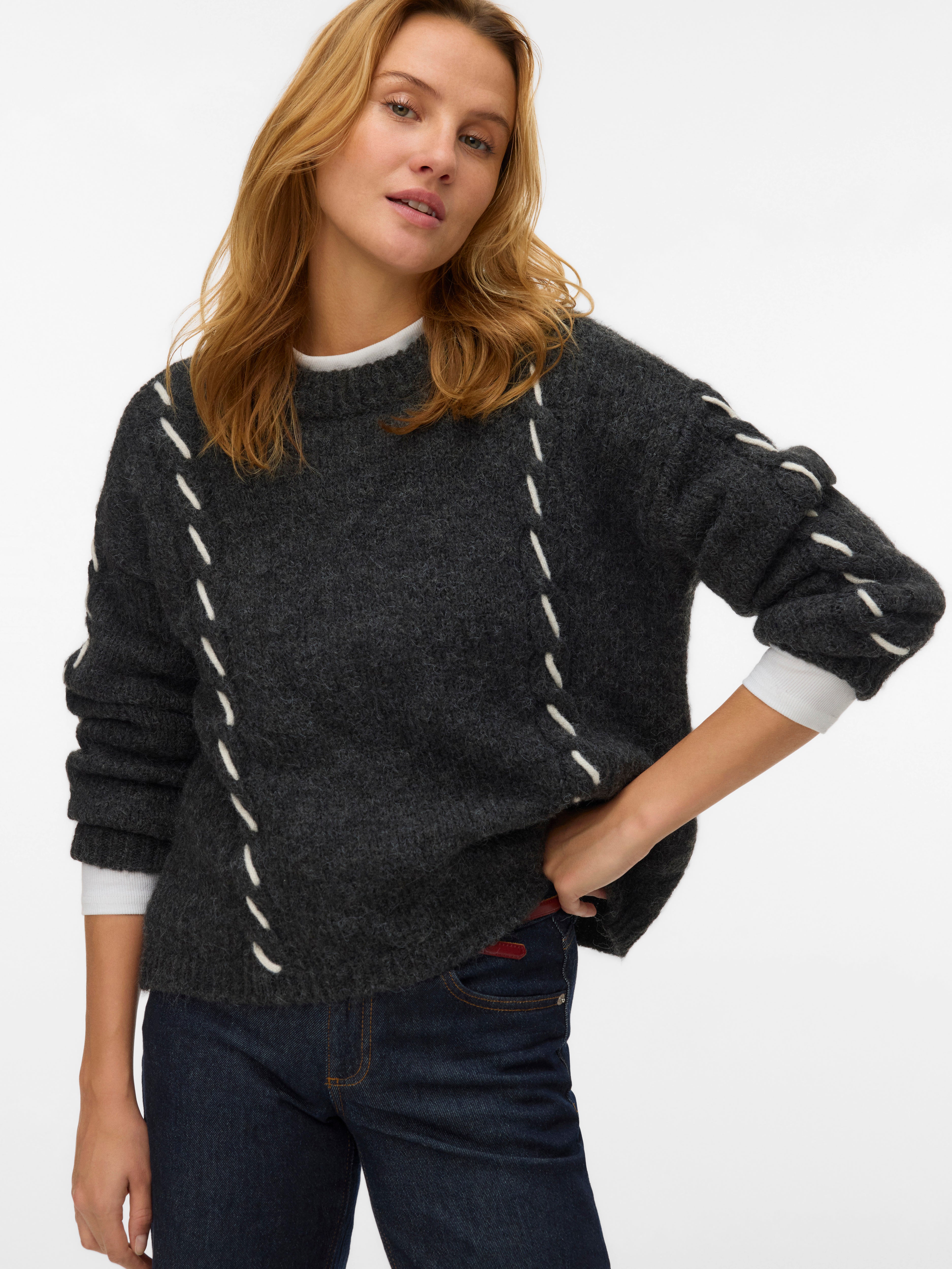 VERO MODA® VMILINA Knitted pullover