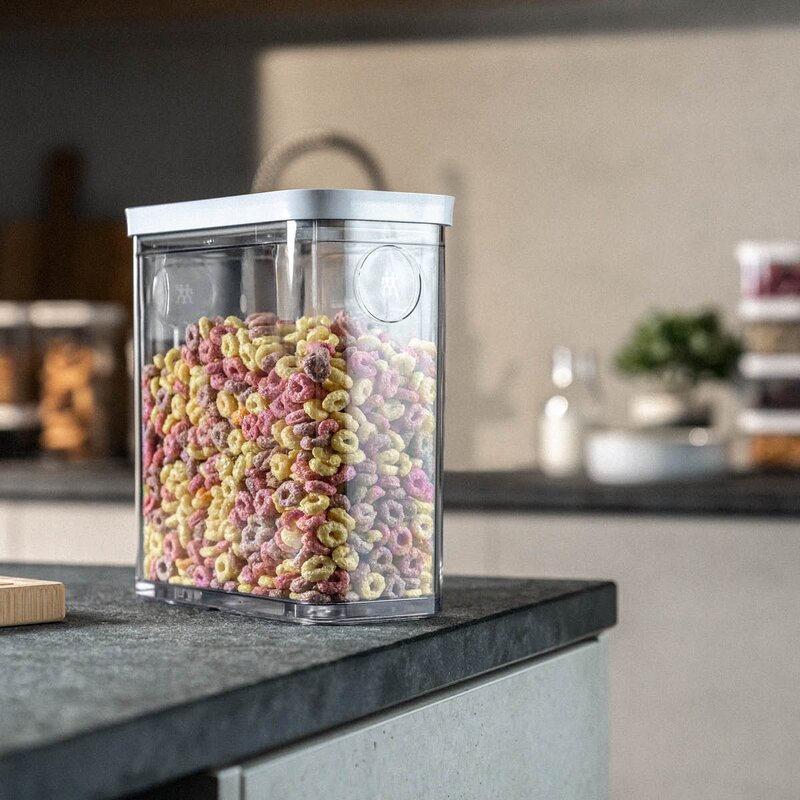Fresh & Save Cube rektangulær oppbevaringsboks med vakuumlokk 2,9L