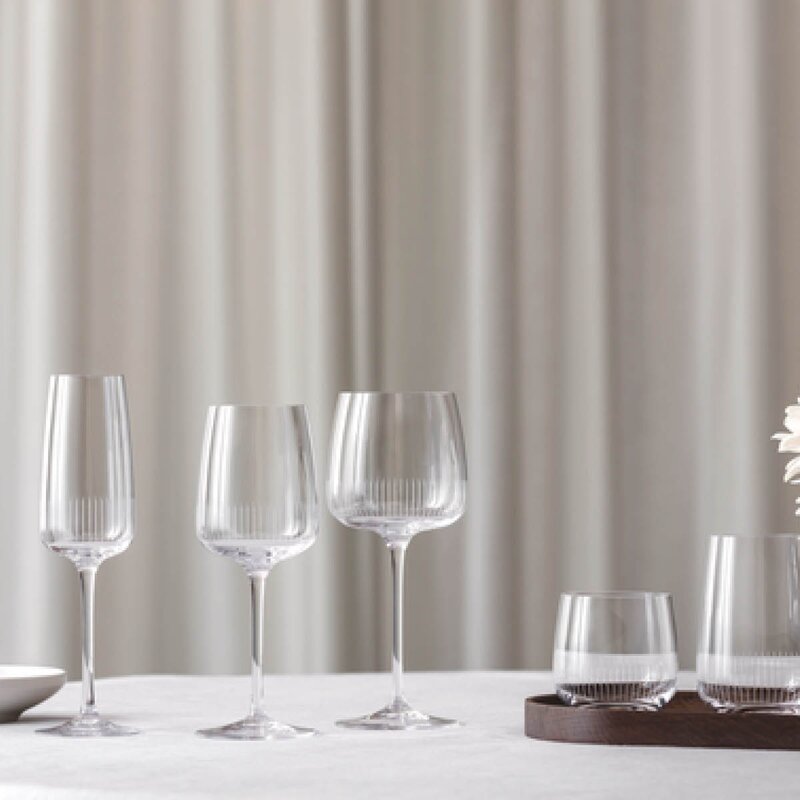 Afina hvitvinsglass 12,5 cl 4 stk klar