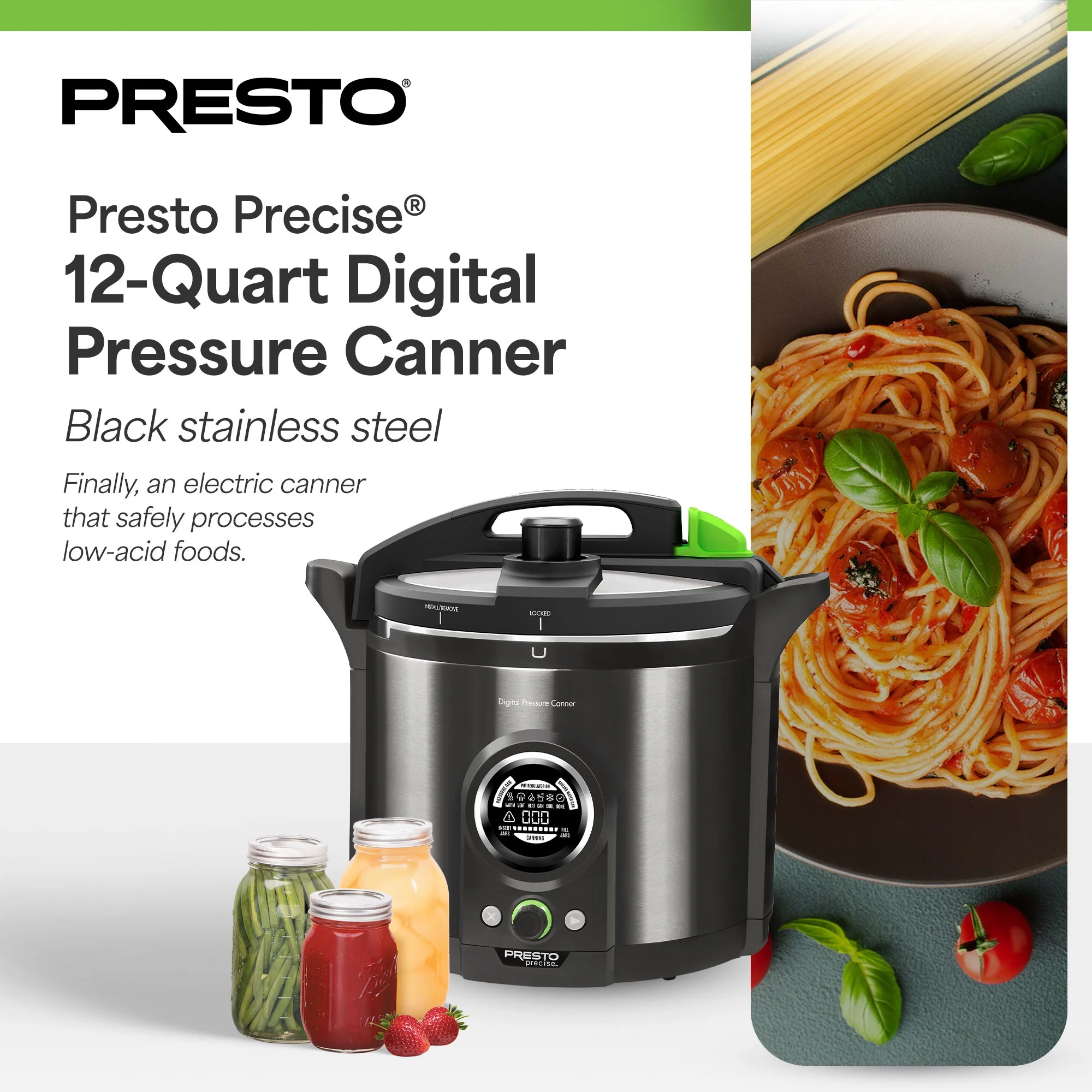 Precise 12qt Electric Pressure Canner 02144(1) - Image 2