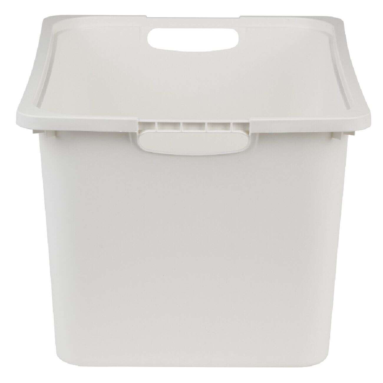 Bac plastique blanc 40x29,8xH22,8cm