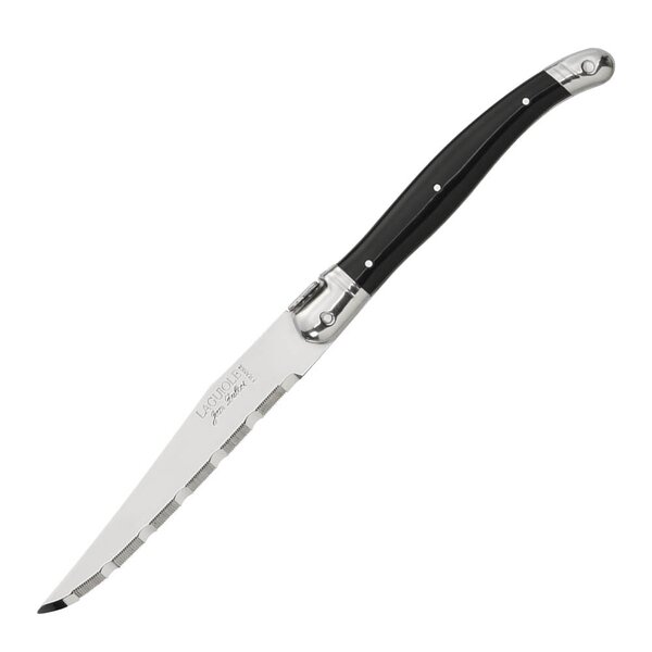Laguiole kniv 23,4 cm svart