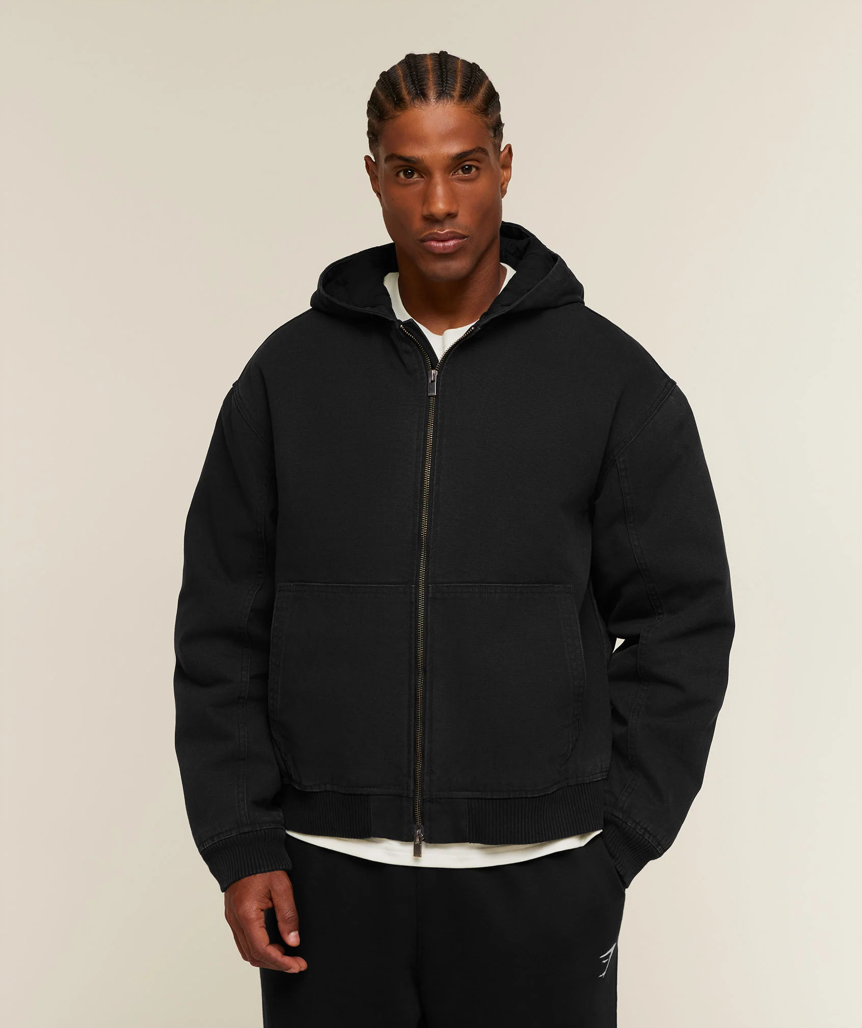 CANVAS JACKET - Black