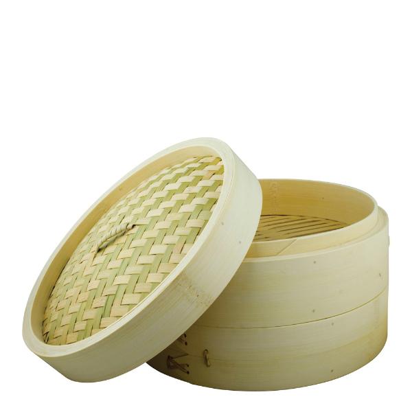 Dampkoker bambus 2 etg 25 cm
