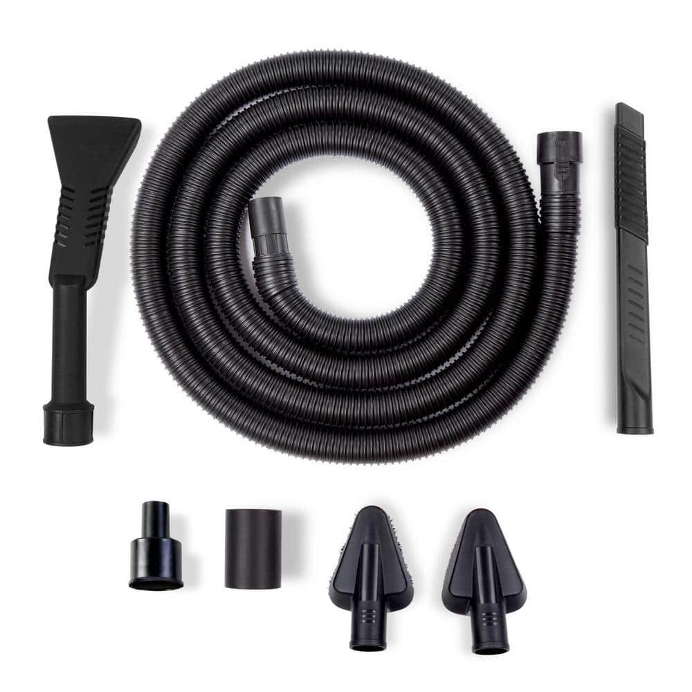 Ridgid 1-1/4 in. Car Cleaning Accessory Kit with 14-ft Hose for Wet/Dry Shop Vacuums