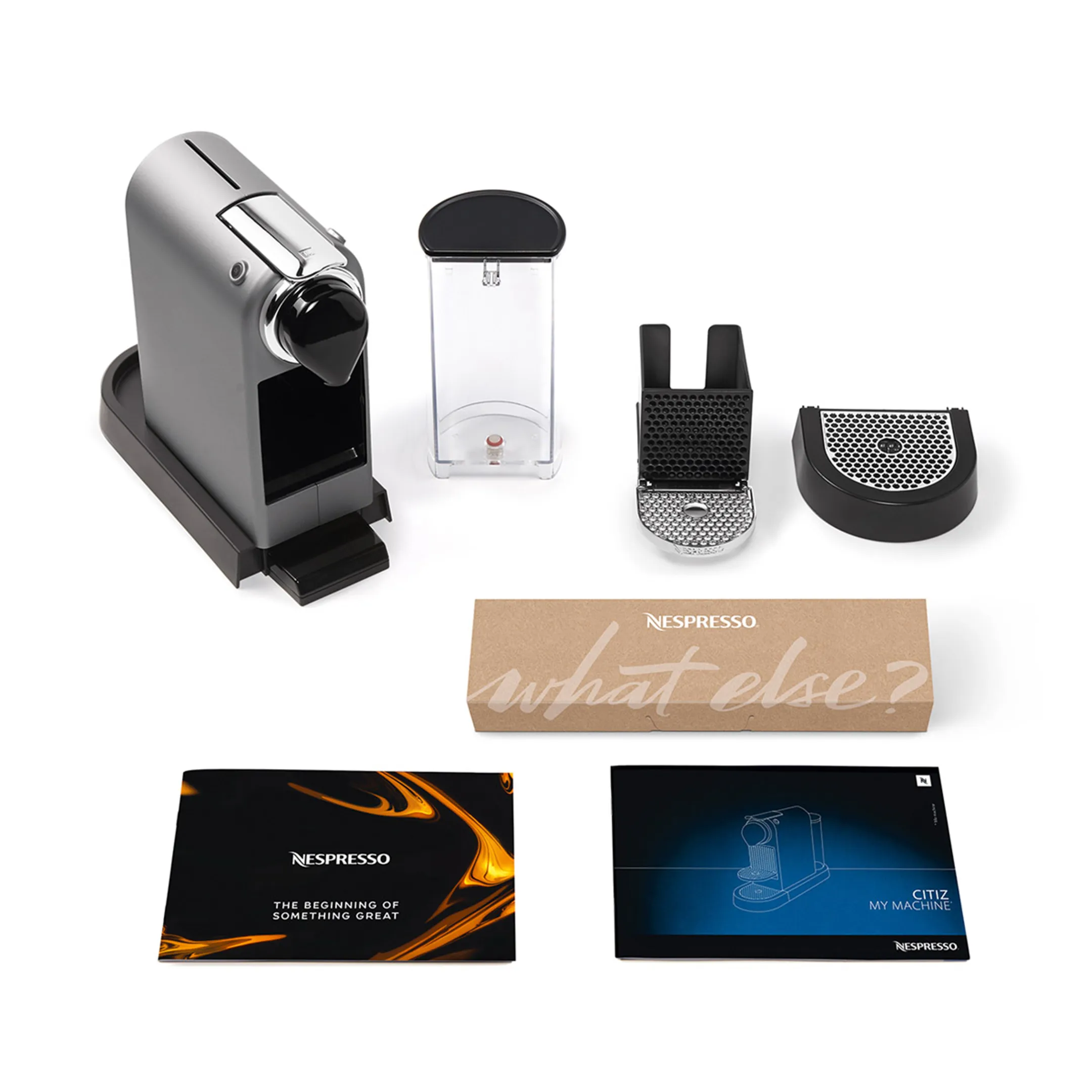 Krups Nespresso Koffiemachine Citiz YY4157FD Silver