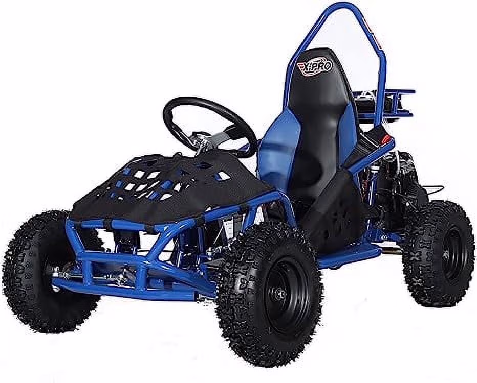 Brand New Rover 50cc Gas Go Kart with Pull Start, Rear Disc Brake, 6" Wheels!(Black) - Image 7