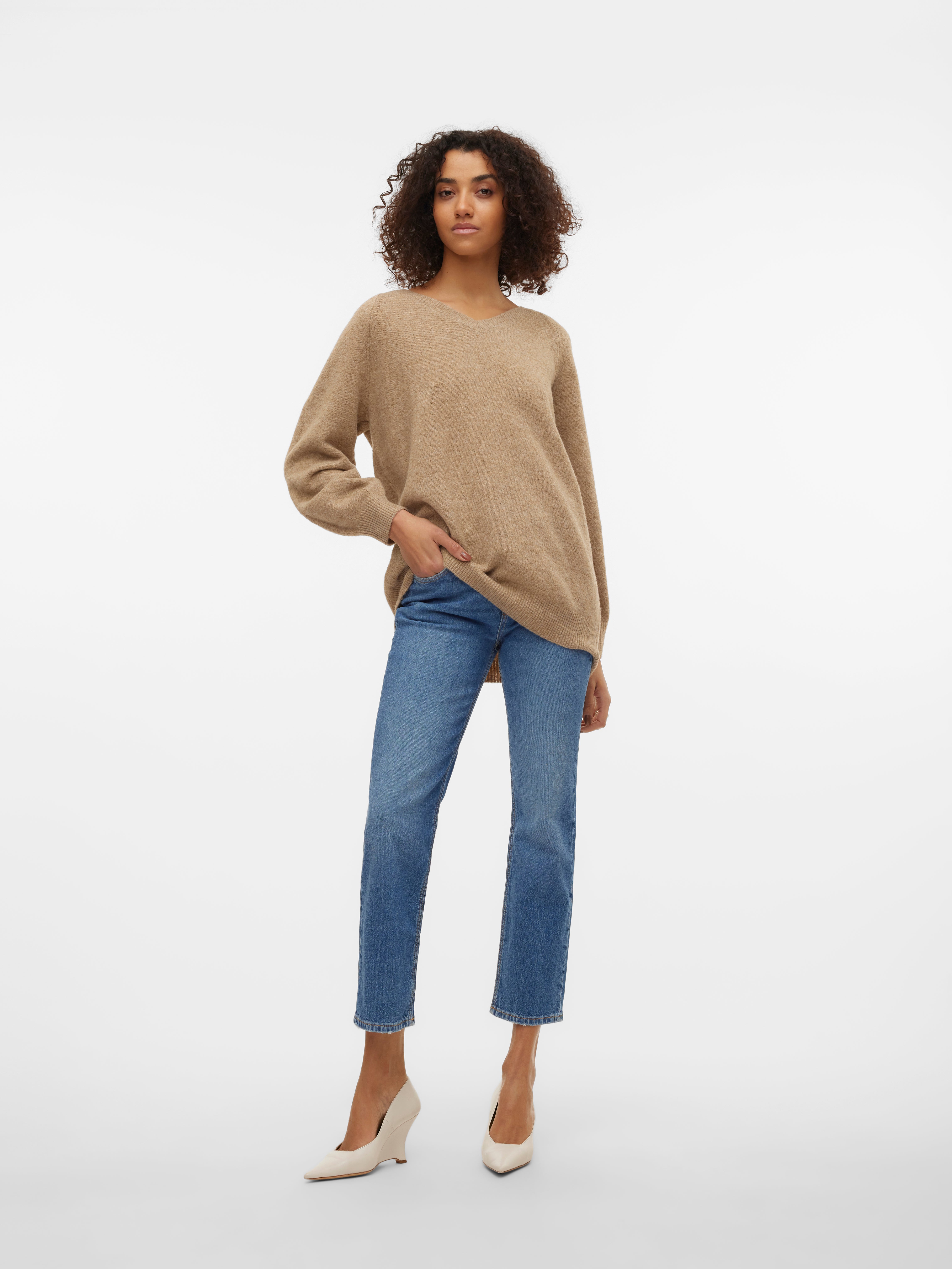 VERO MODA® VMLEAF Knitted pullover