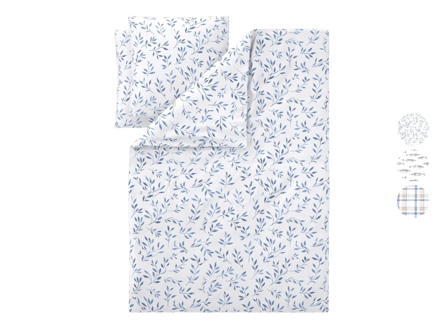 LIVARNO Parure de lit double face en coton renforc, 240 x 220 cm