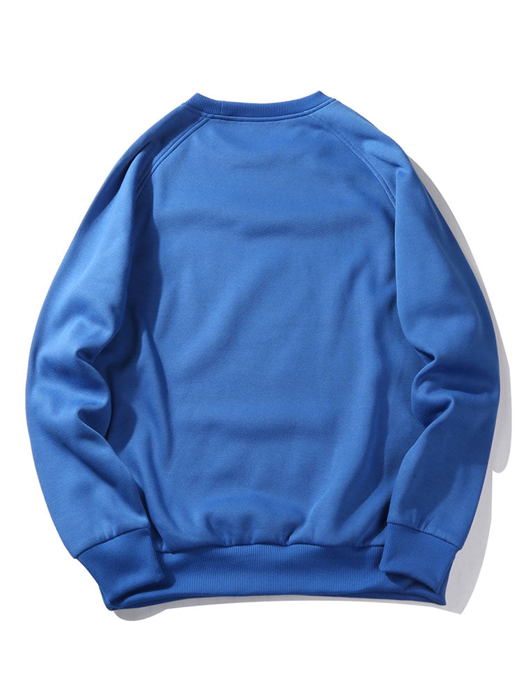 Sweat-shirt à imprimé lettres de Boston