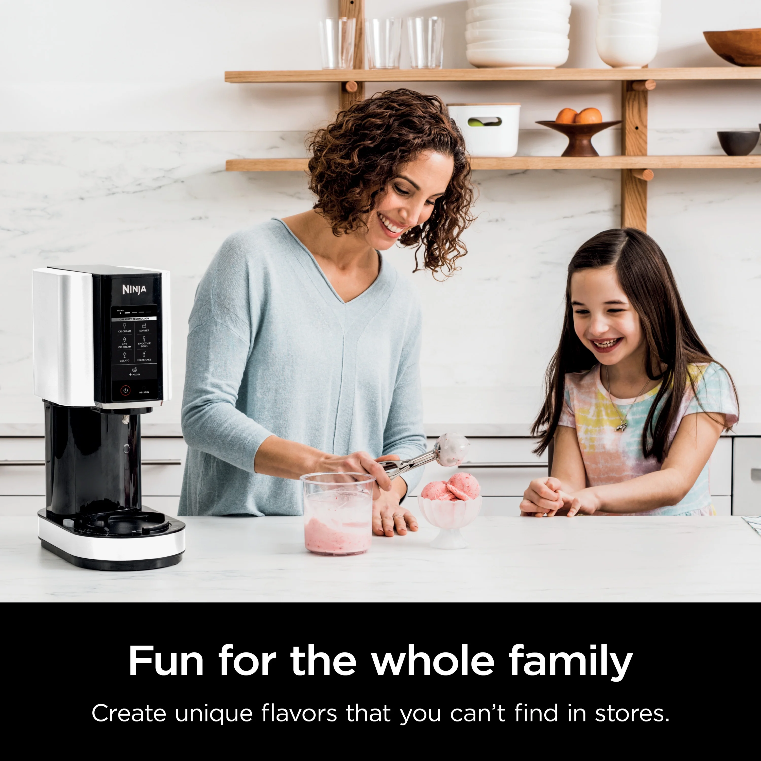 ?? CREAMi??, Ice Cream Maker and Frozen Treat Maker with 7 One-Touch Programs, NC300WMWH(White/1 qt) - Image 5