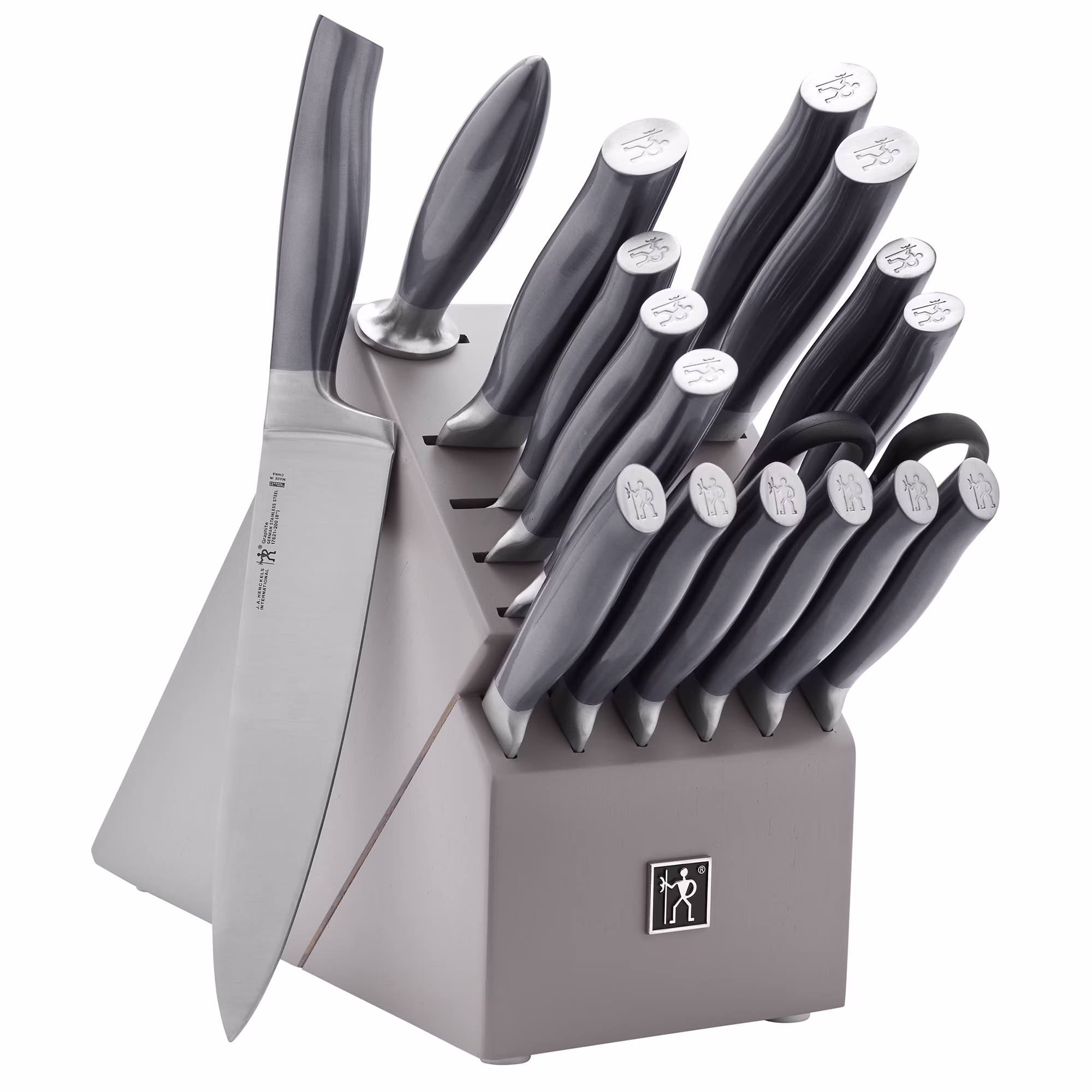 Graphite 14-pc Self-Sharpening Knife Block Set(14) - Image 5