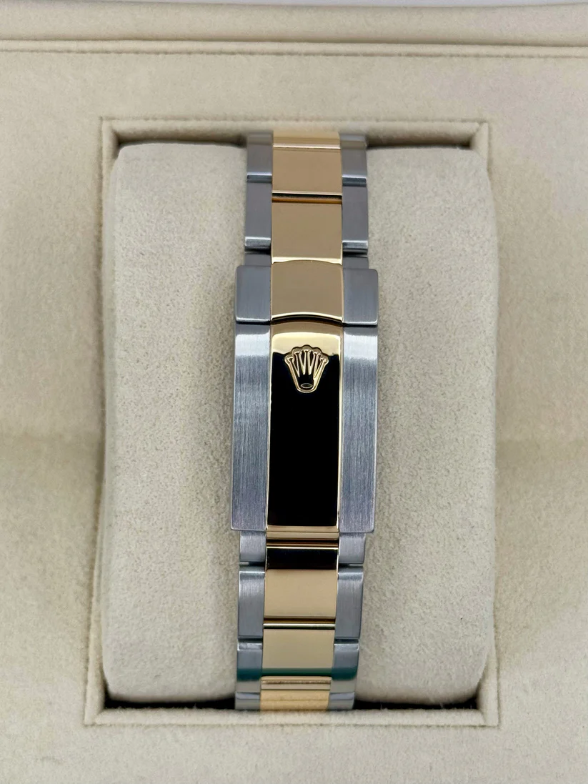 [Super Clone]RLX  Datejust 41mm Two-Tone Yellow Gold Fluted Bezel 