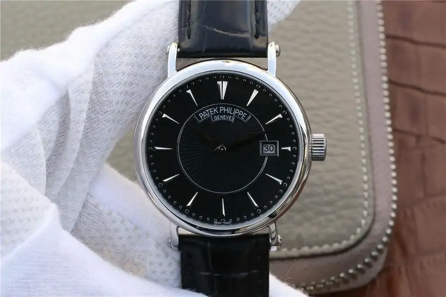 Patek Philippe Calatrava 5153G-001 ZF Factory Black Strap