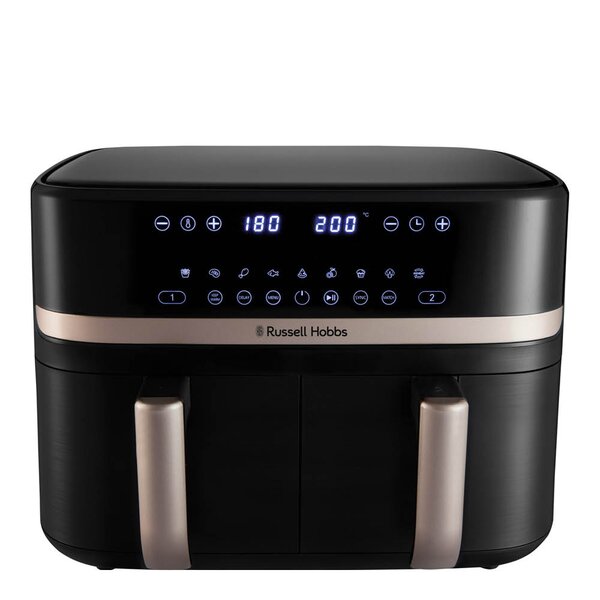 Satisfry Airfryer med dobbel kurv 27680-56 9L