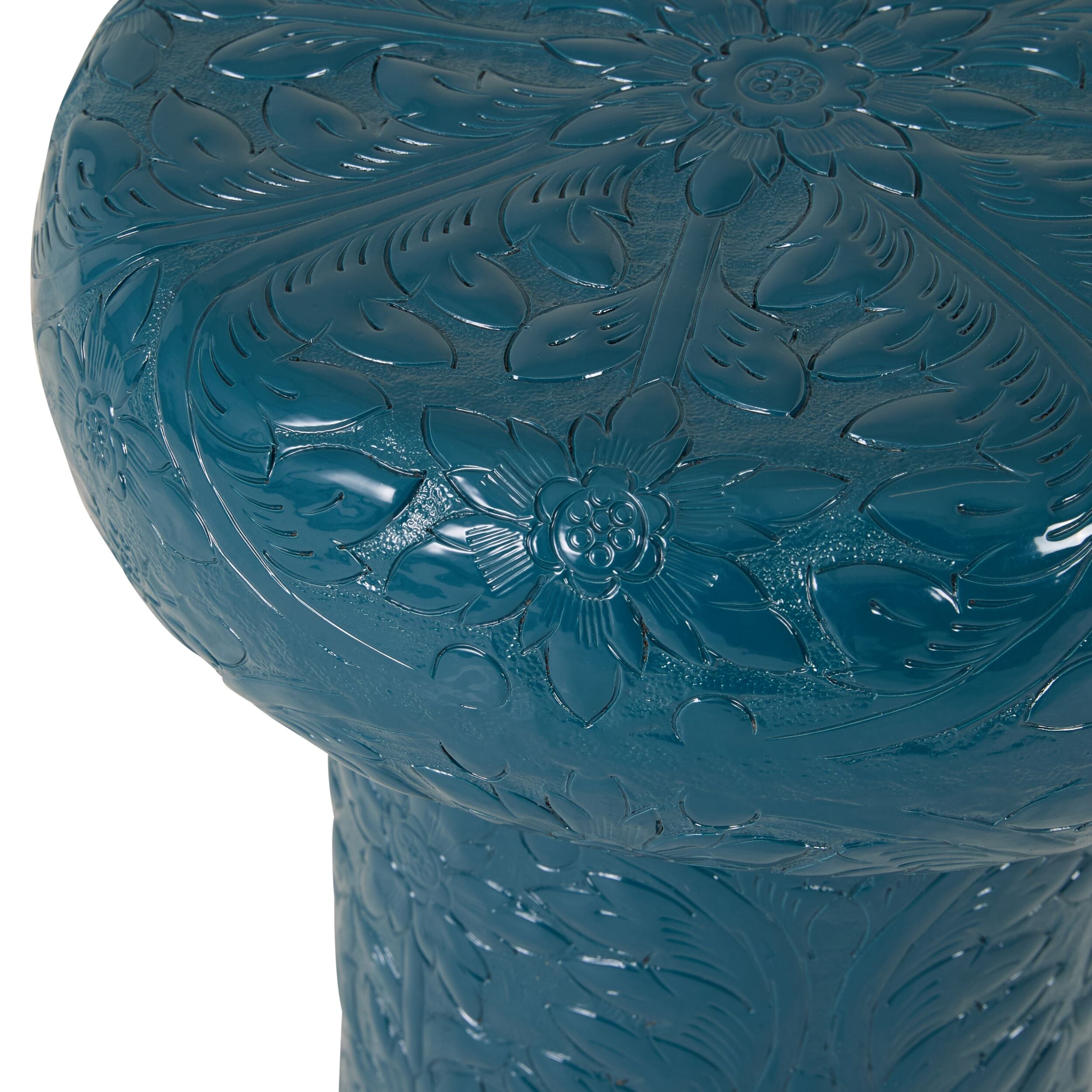 Navasi Side Table 28cm Indigo