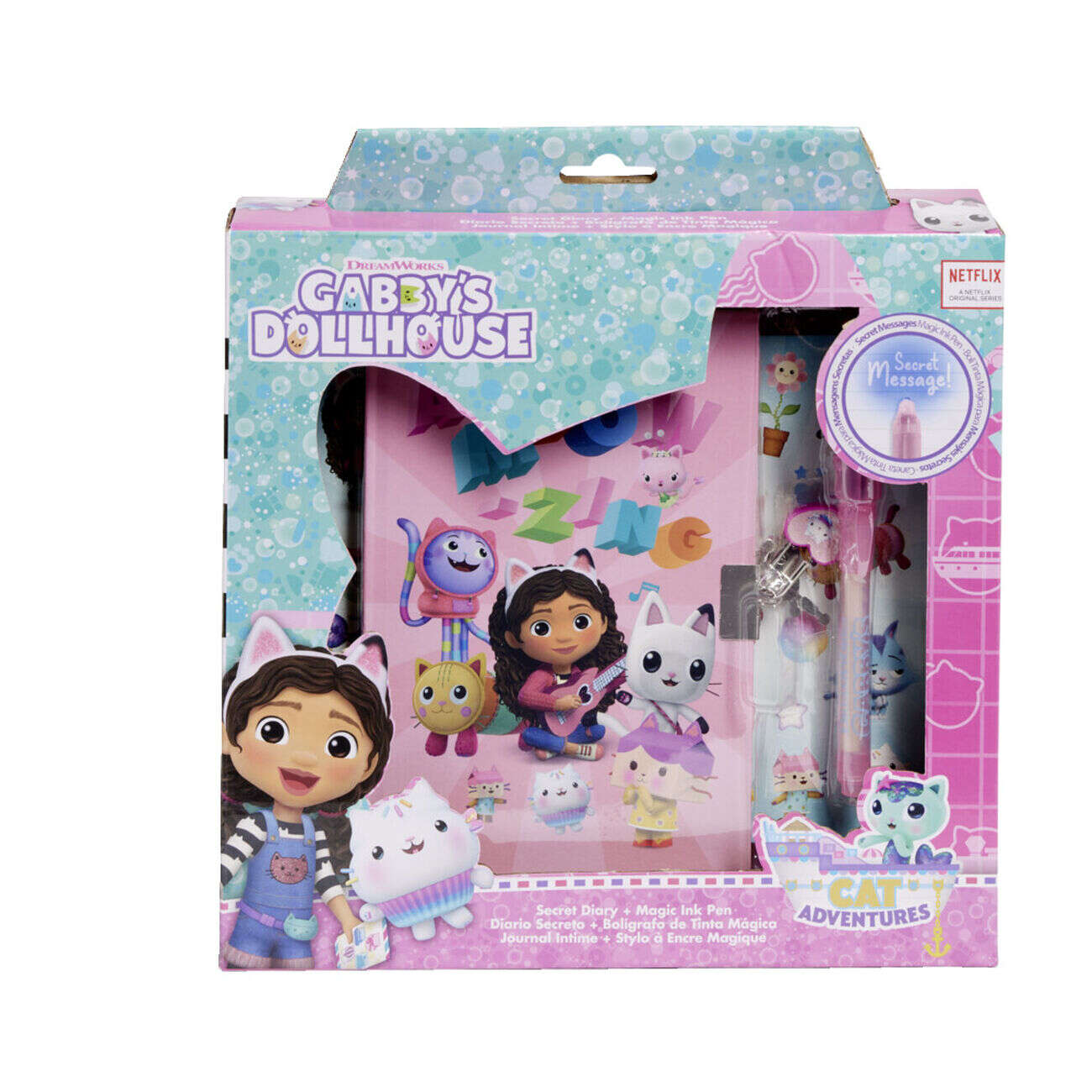 Agenda secret avec stylo et planche de stickers