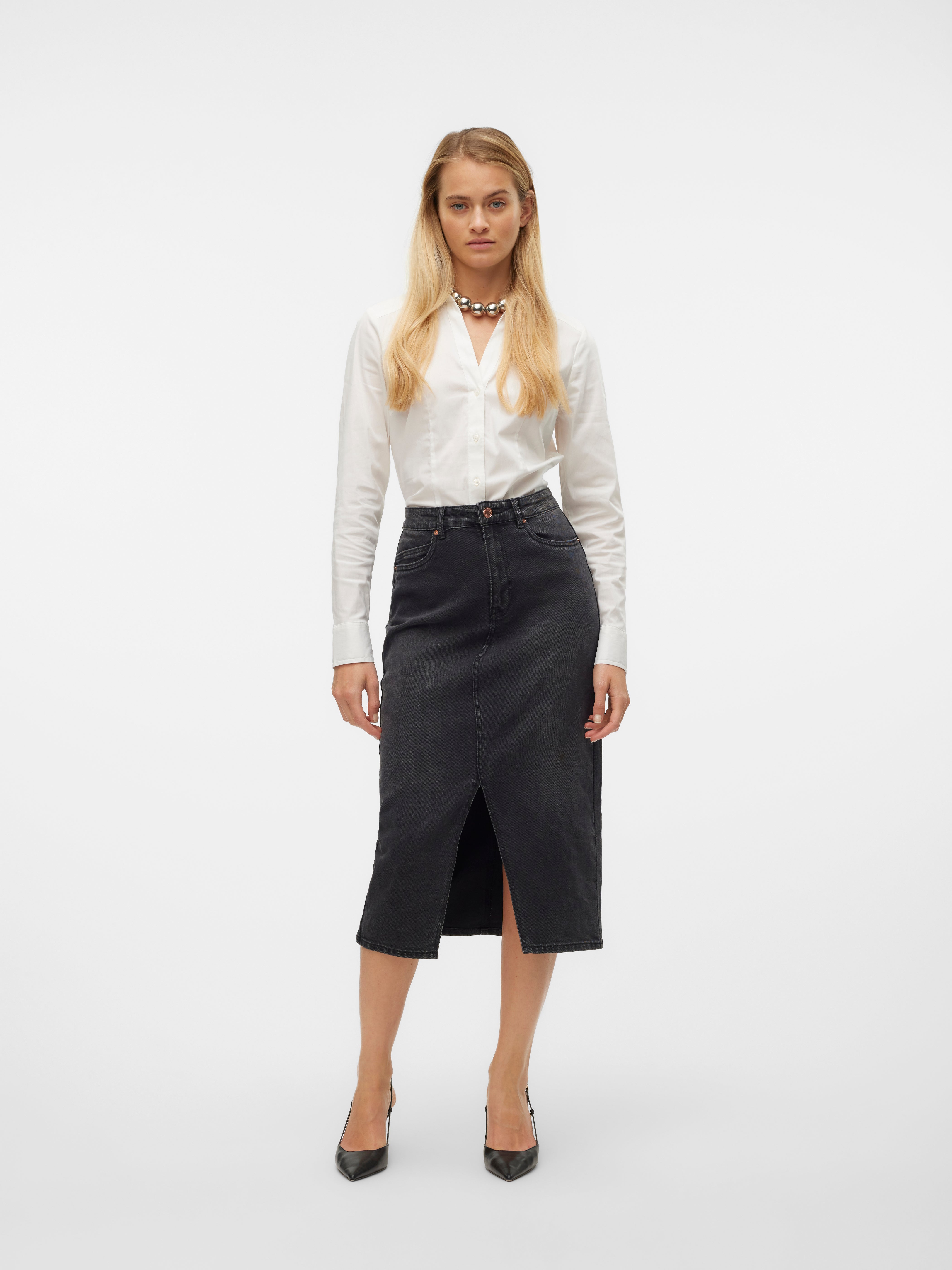 VERO MODA® VMVERI High waist Long skirt