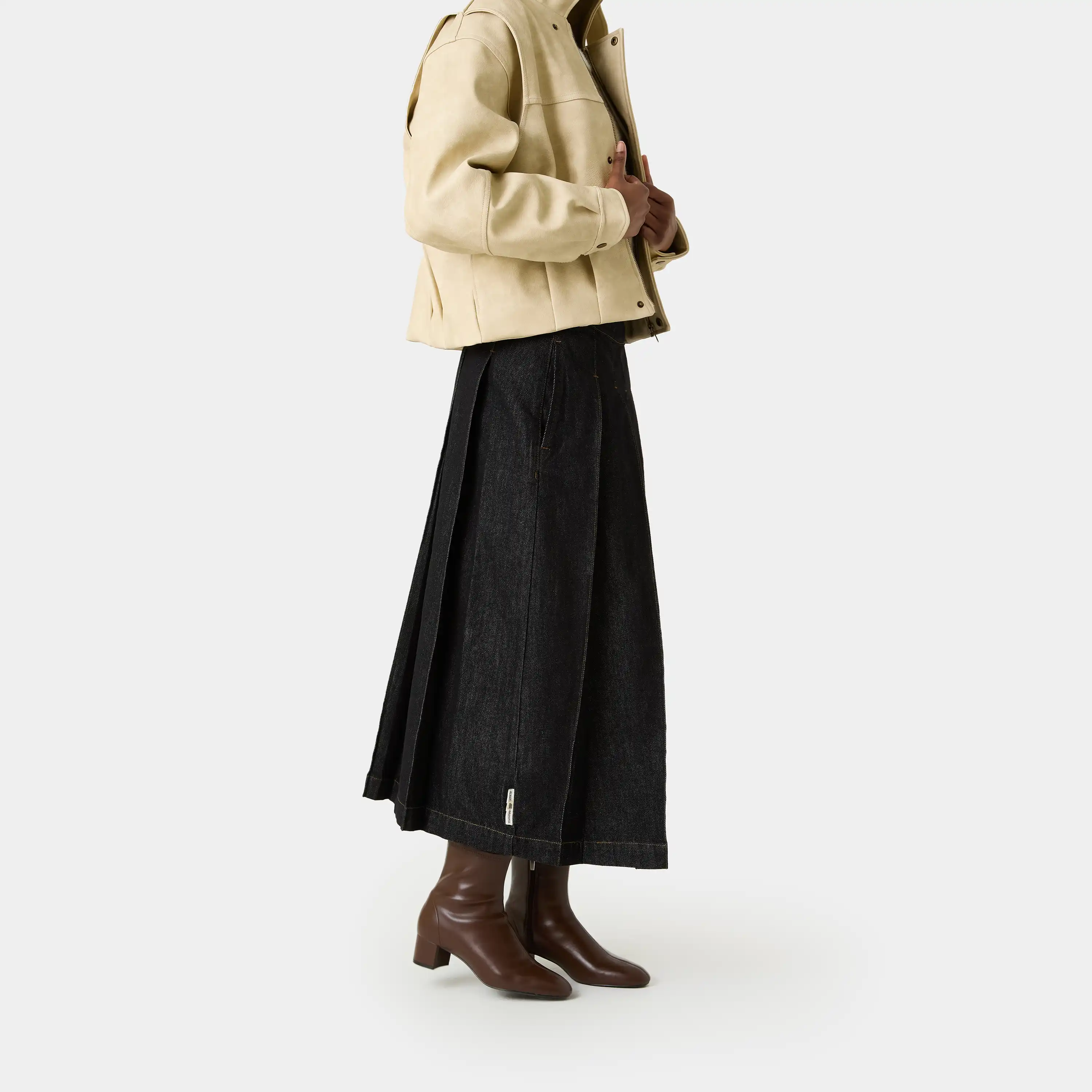 Kate Raw Denim Skirt