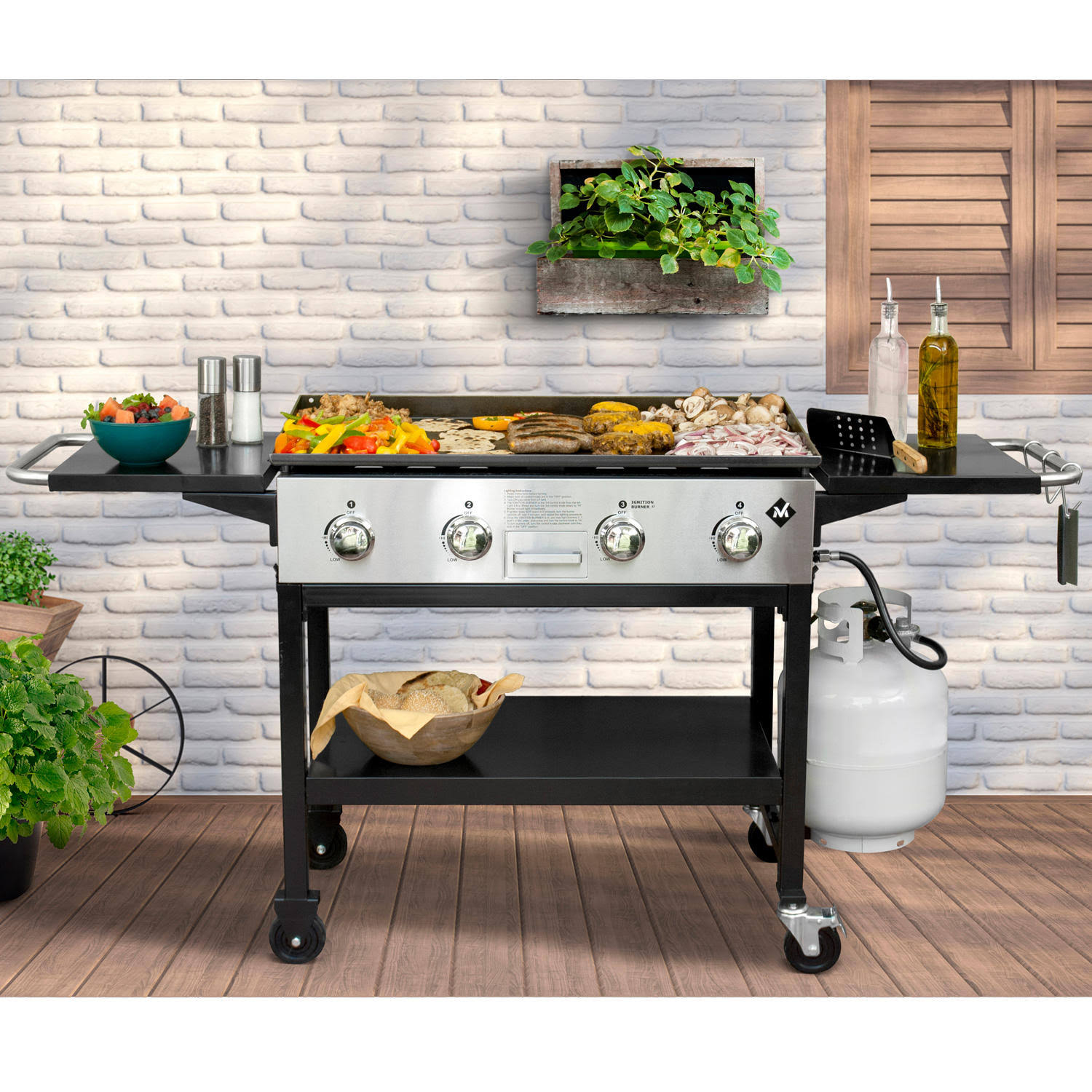 Member S Mark 4 Burner Outdoor GAS Griddle
