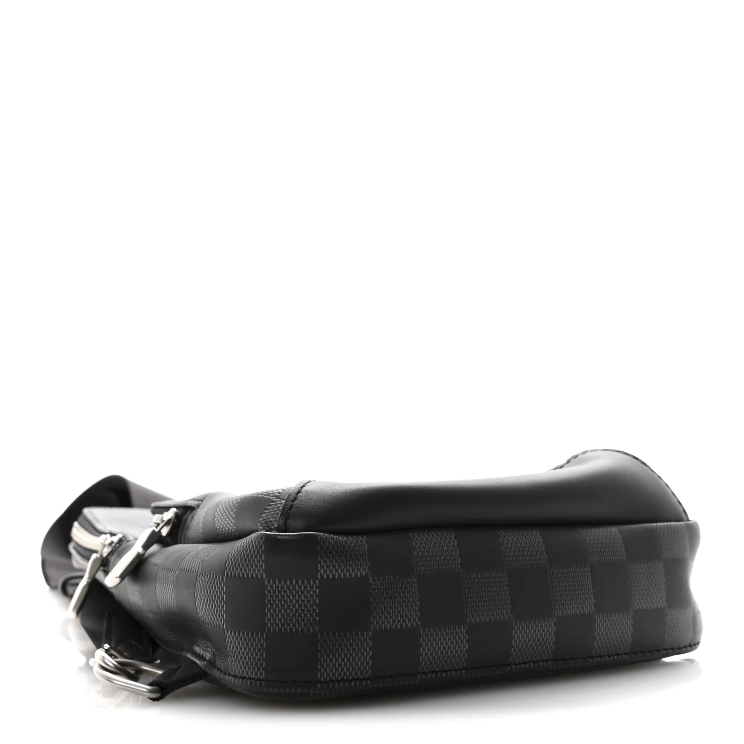 Damier Graphite Avenue Sling Bag Onyx Silver