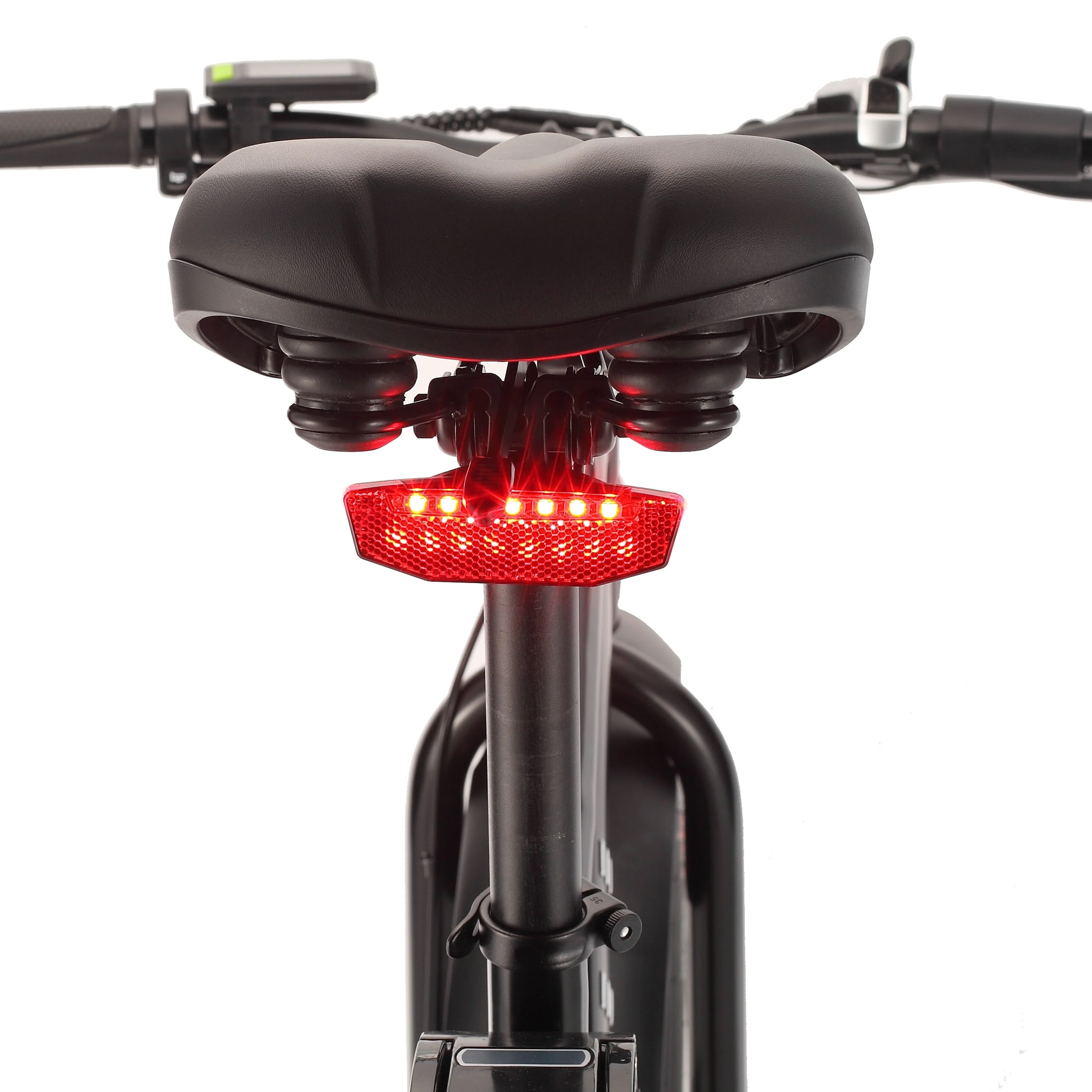 Electric Bike with 750W Motor, Electric Bike for Adults, Electric Mountain Bicycle with 48V 14 5Ah Battery, 26'' Fat Tires, LCD Display, Front and Rear LED Lights, Professional 7 Speed Gears Image 9