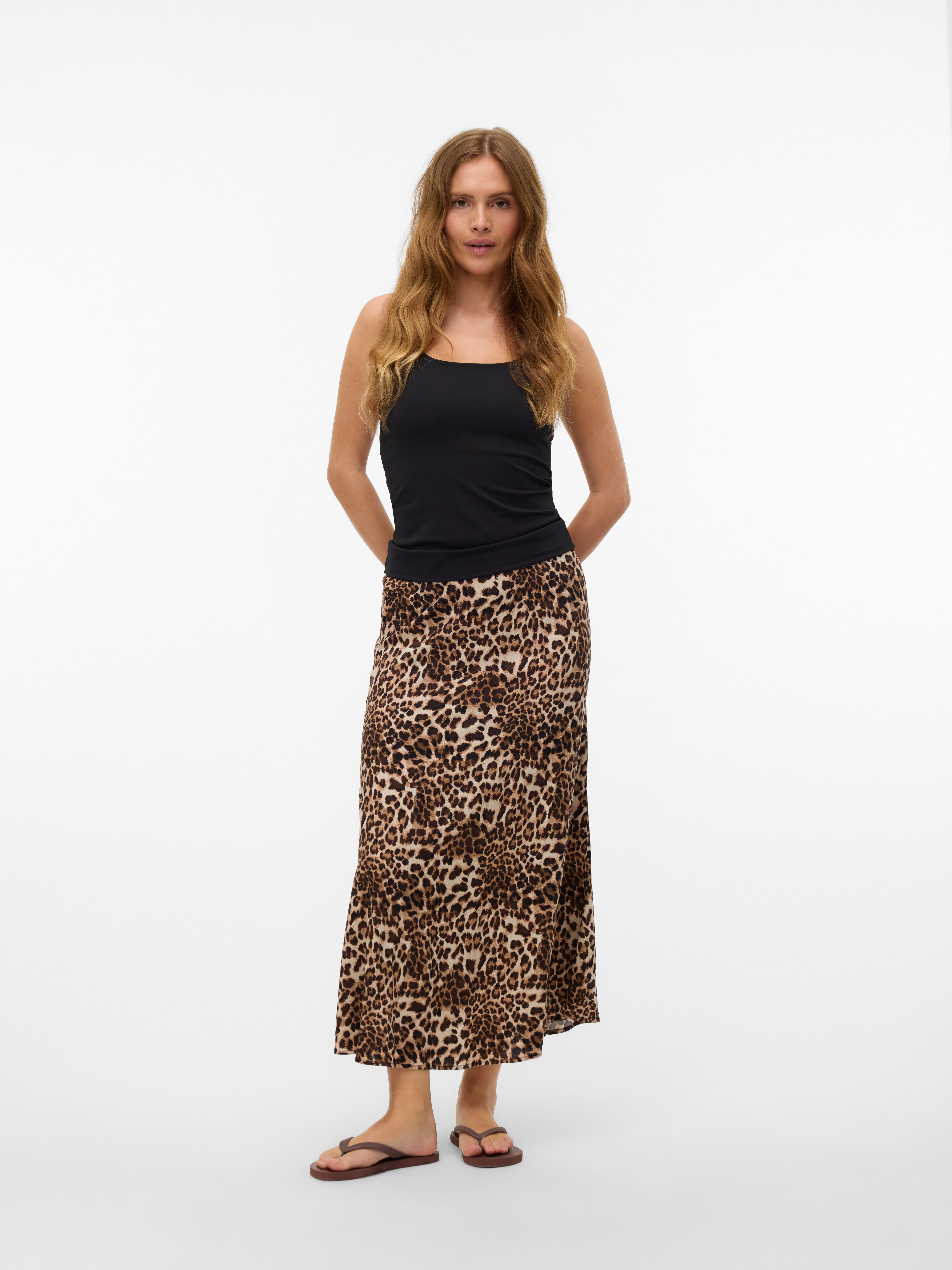 VERO MODA® VMALBA Mid waist Long skirt