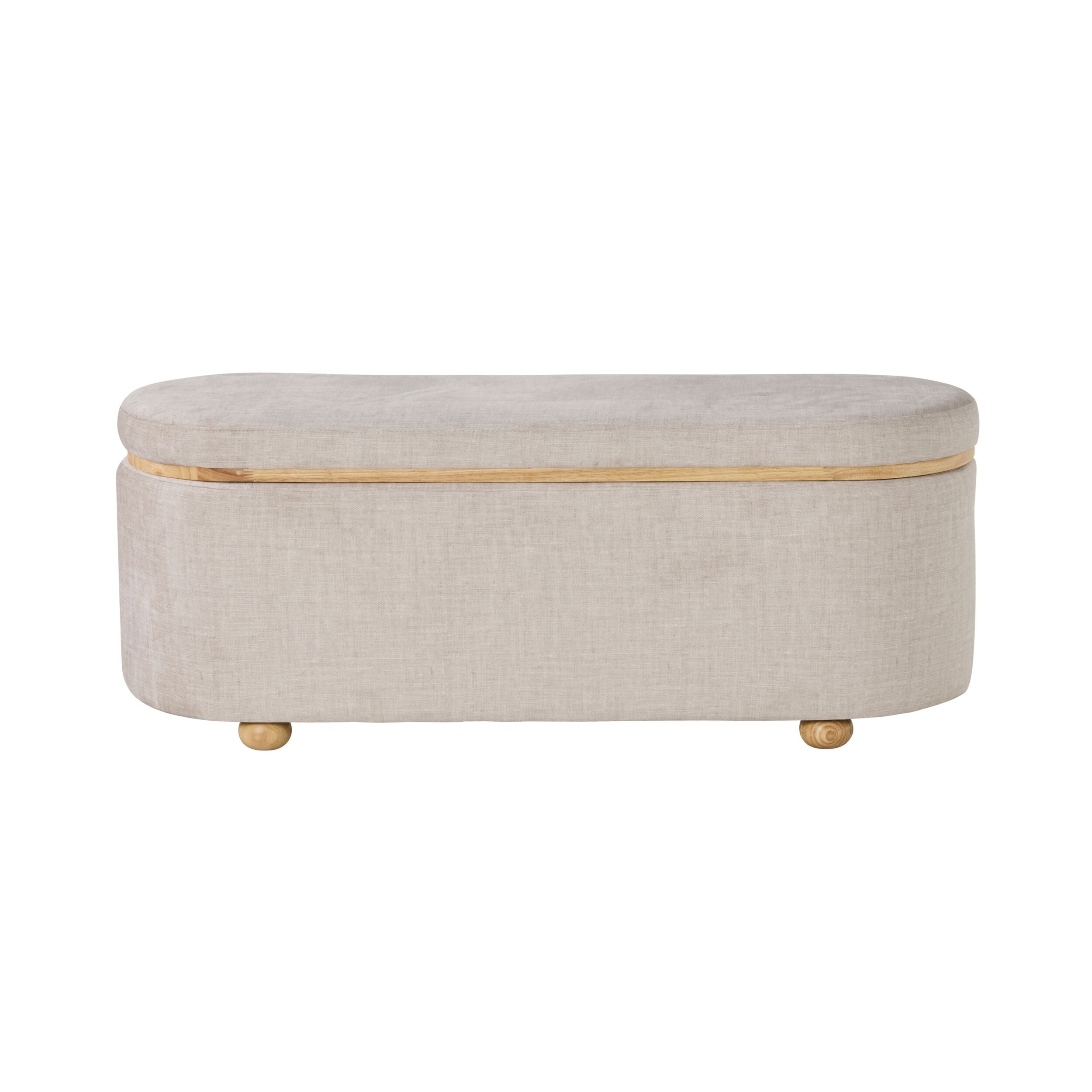 Sallie Storage Bench Aura Pecan